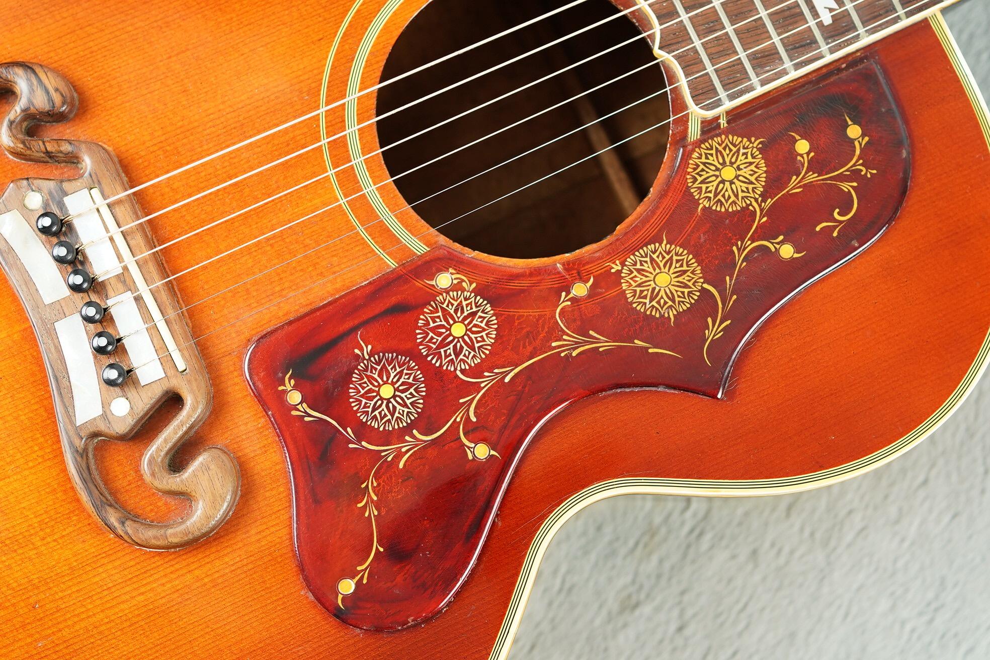 1955 Gibson J-200, Sunburst + OHSC - Image 16