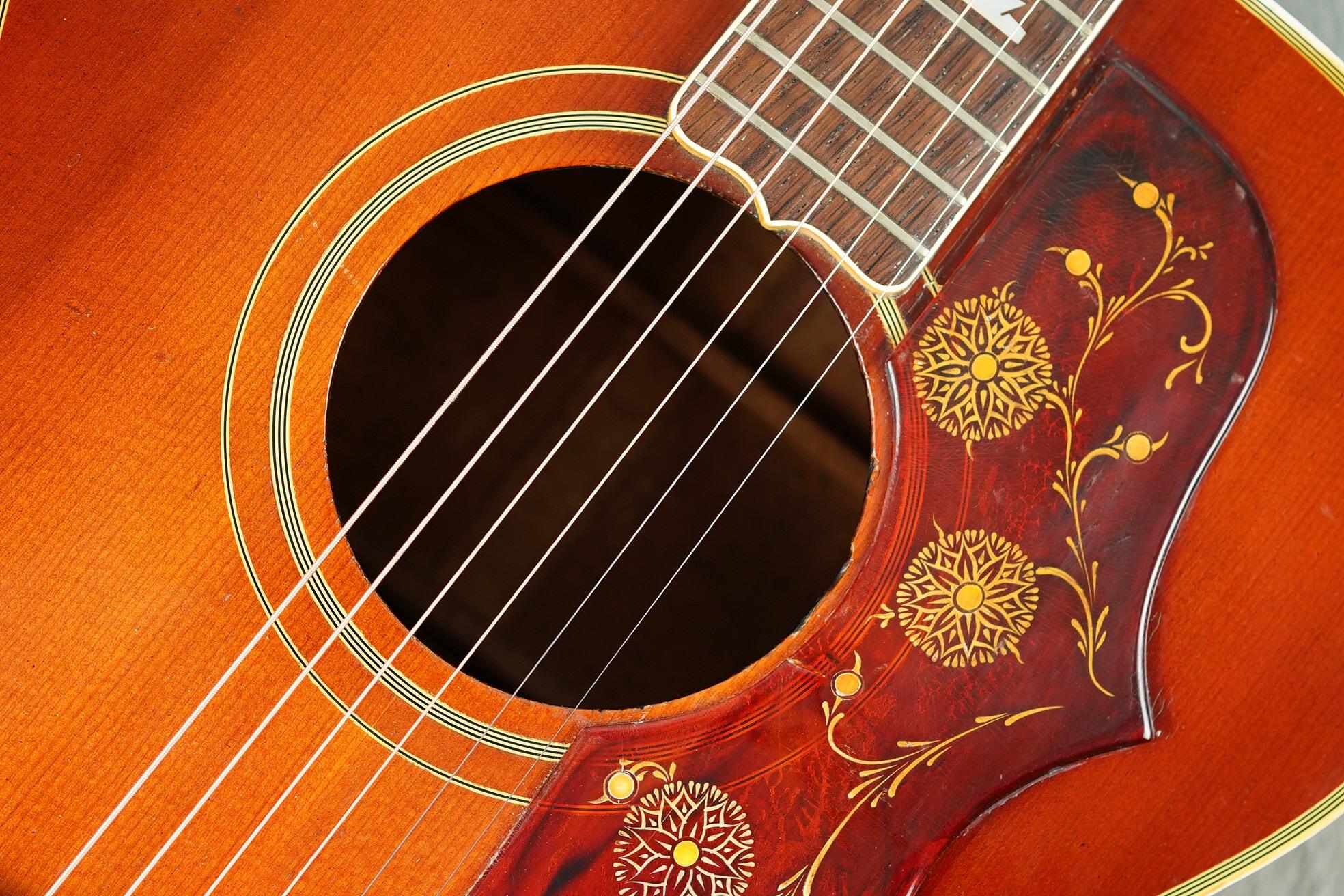 1955 Gibson J-200, Sunburst + OHSC - Image 18