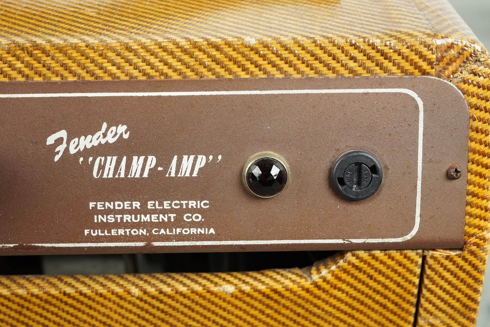 1956 Fender Champ 5D1, Tweed - Image 15