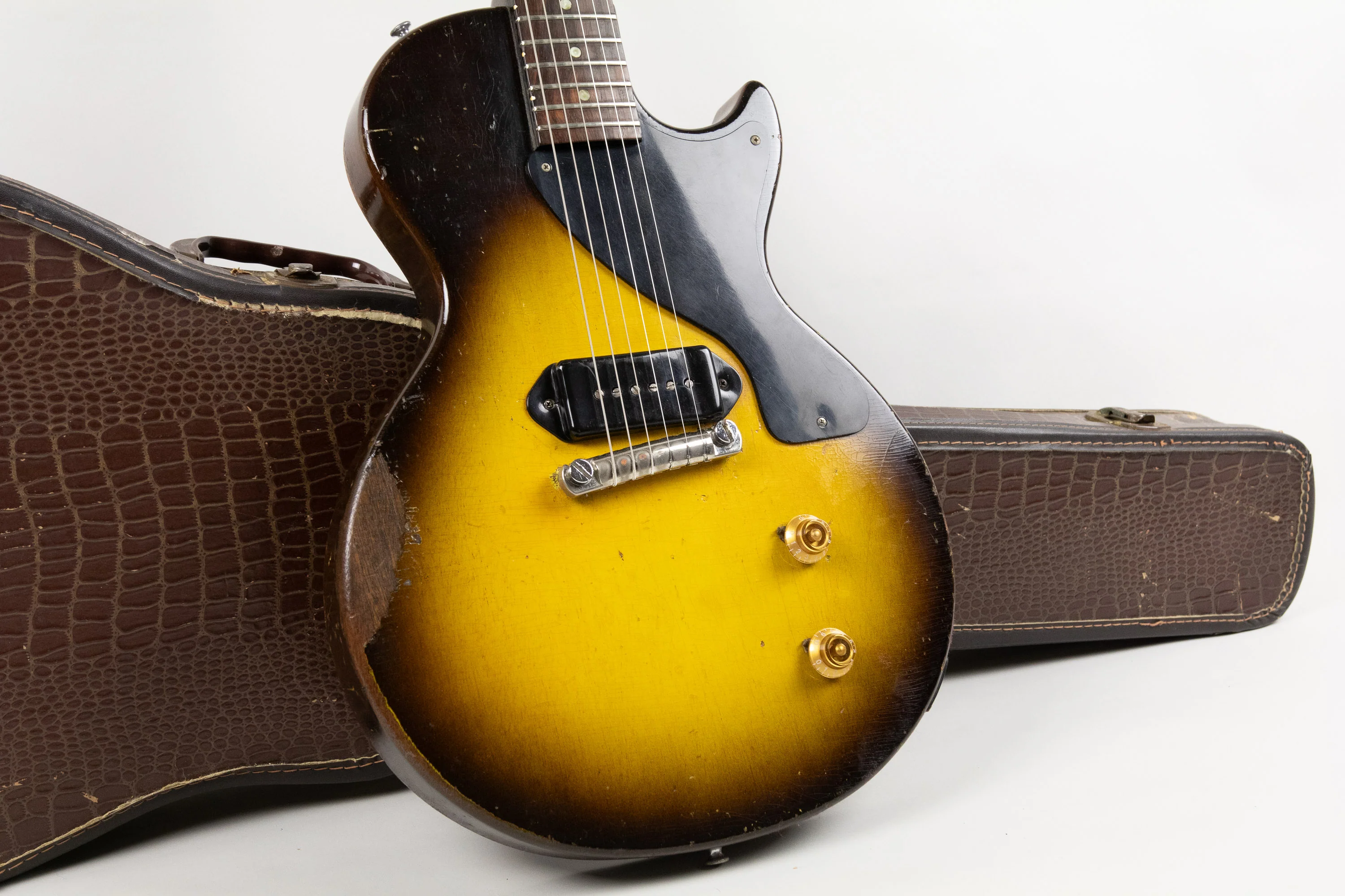 1956 Gibson Les Paul Junior, Sunburst - Image 4