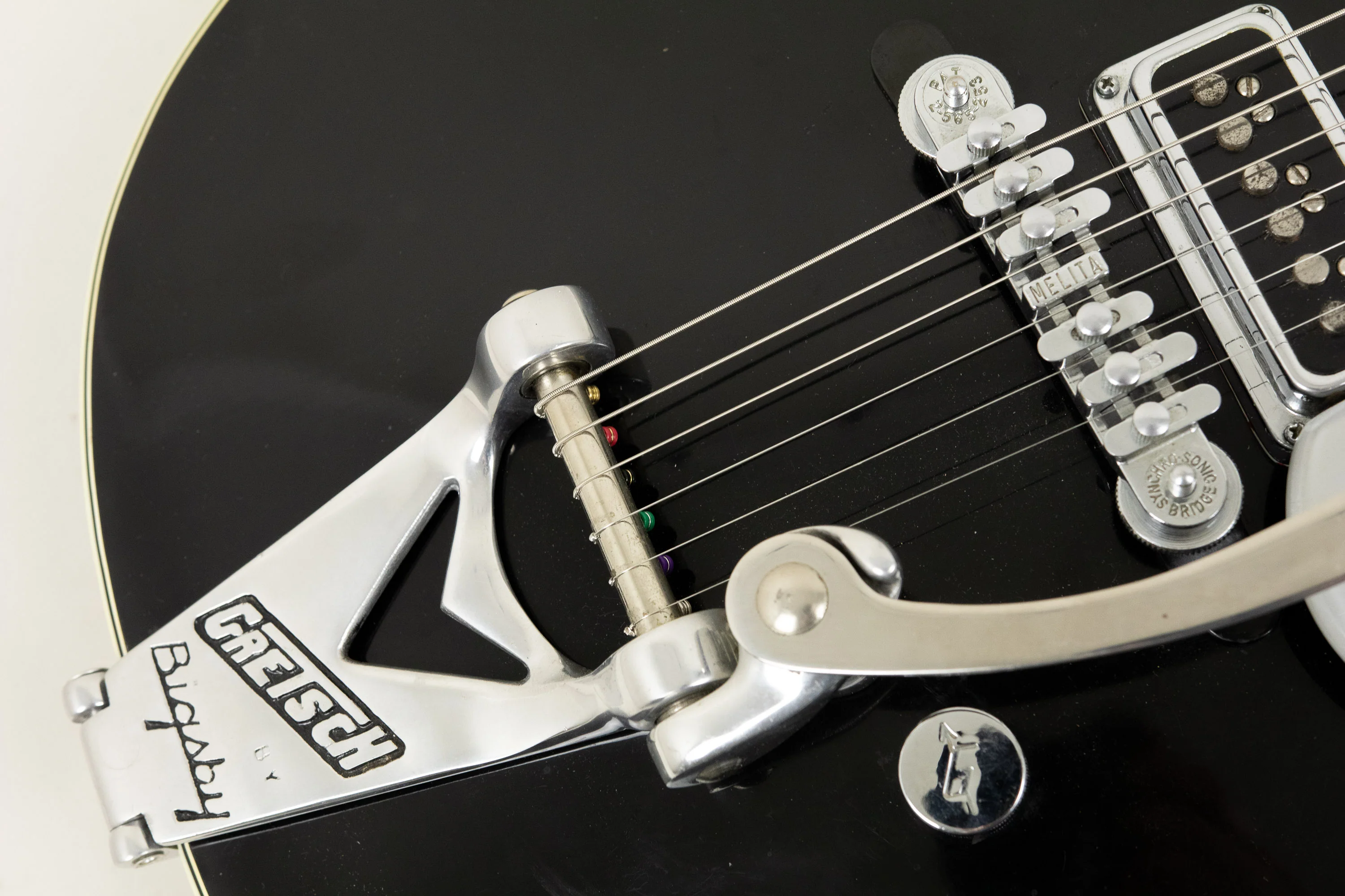1956 Gretsch 6128 Duo Jet, Black - Image 12