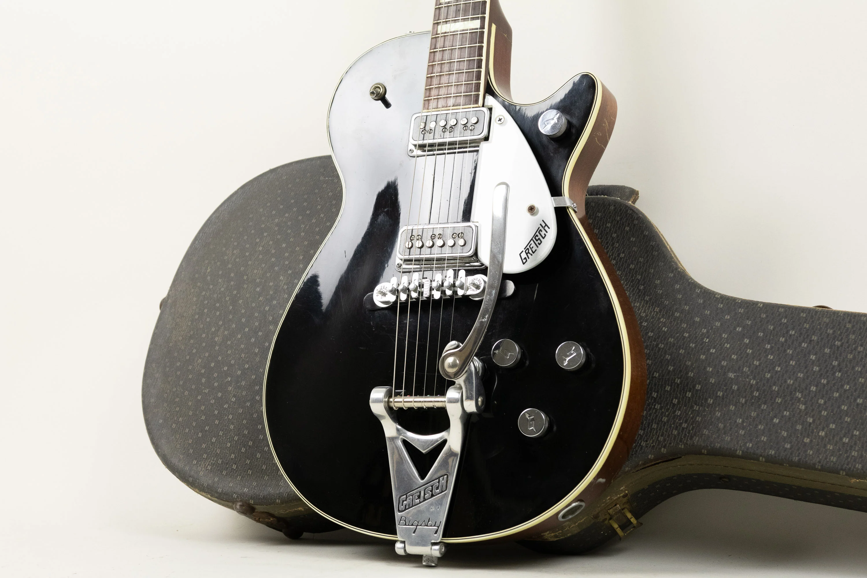 1956 Gretsch 6128 Duo Jet, Black - Image 3