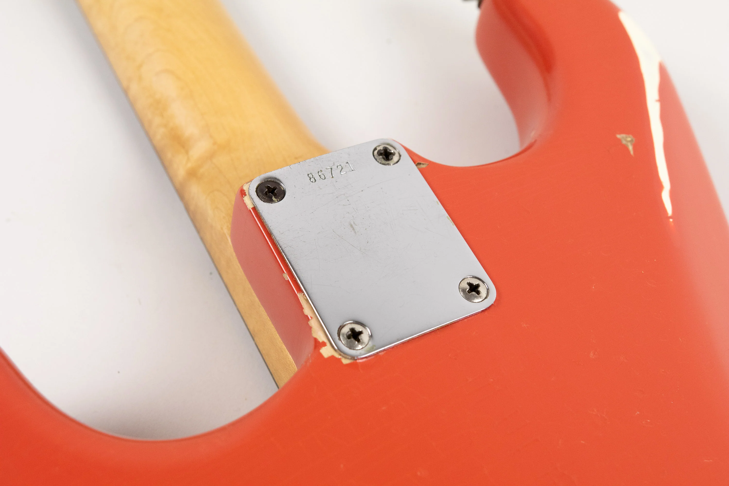 1962 Fender Stratocaster, Fiesta Red Refin - Image 25