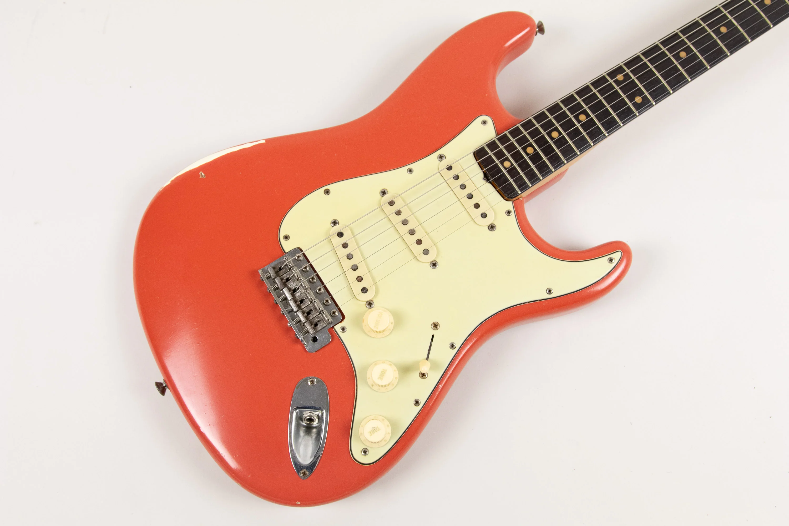 1962 Fender Stratocaster, Fiesta Red Refin - Image 4