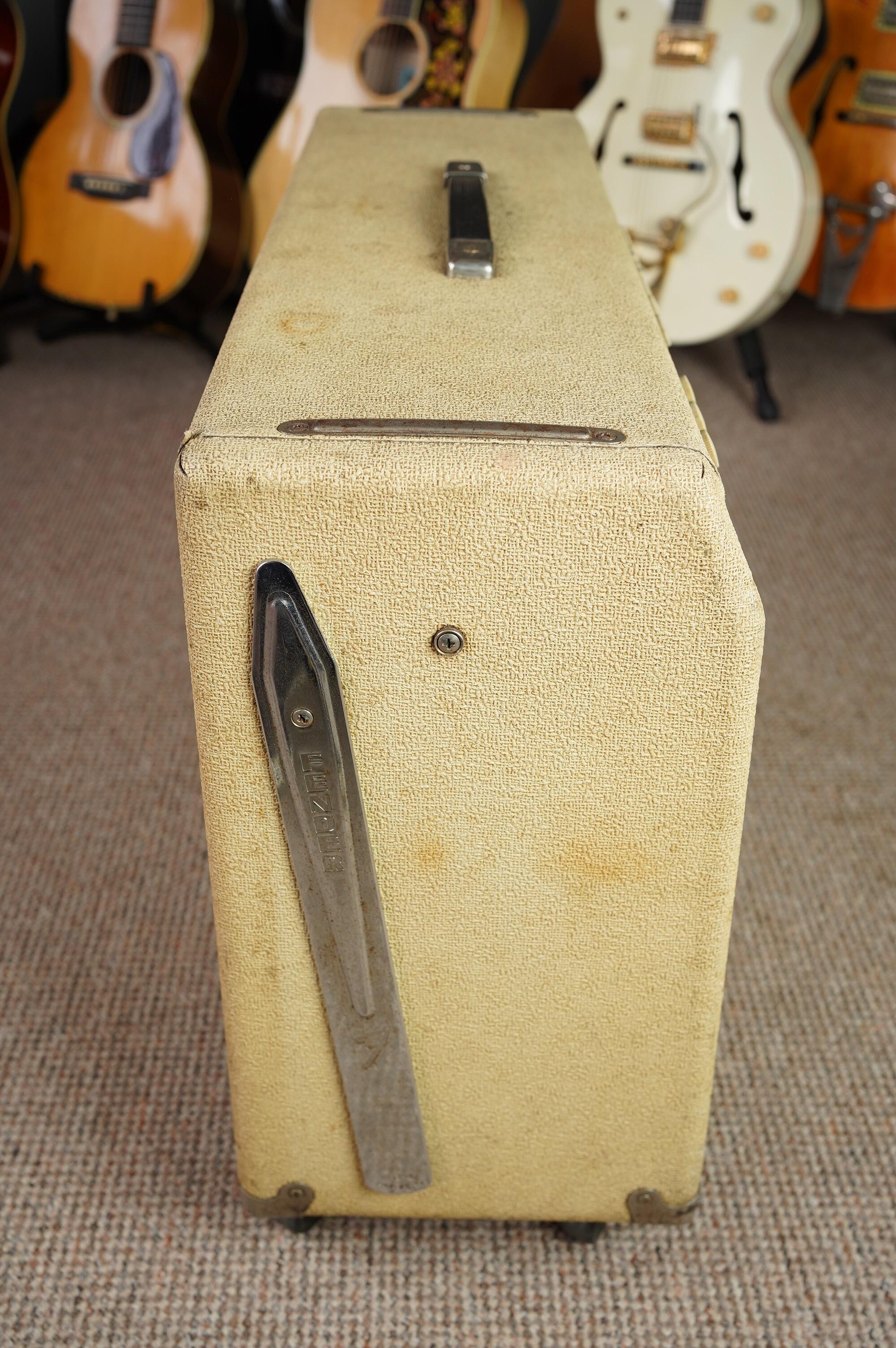 1962 Fender Twin Amp, White Tolex - Image 11