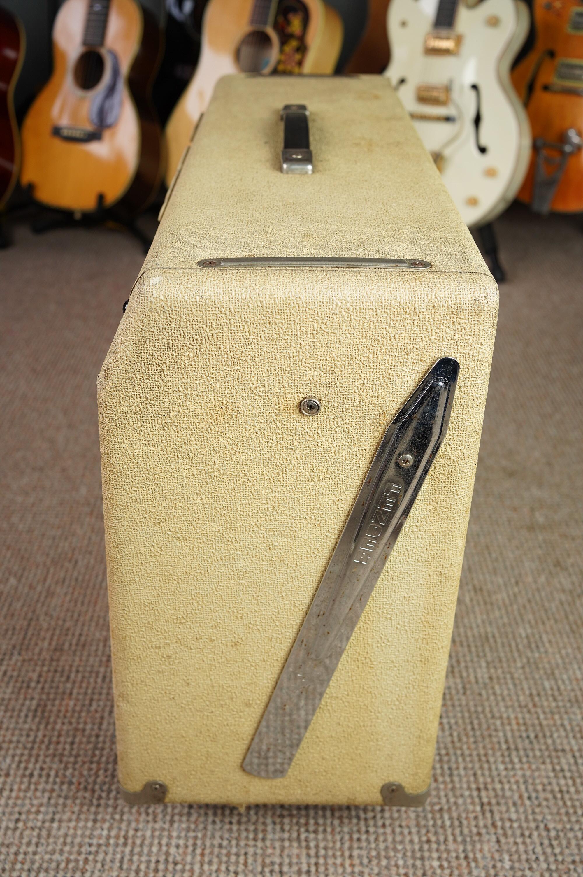 1962 Fender Twin Amp, White Tolex - Image 12