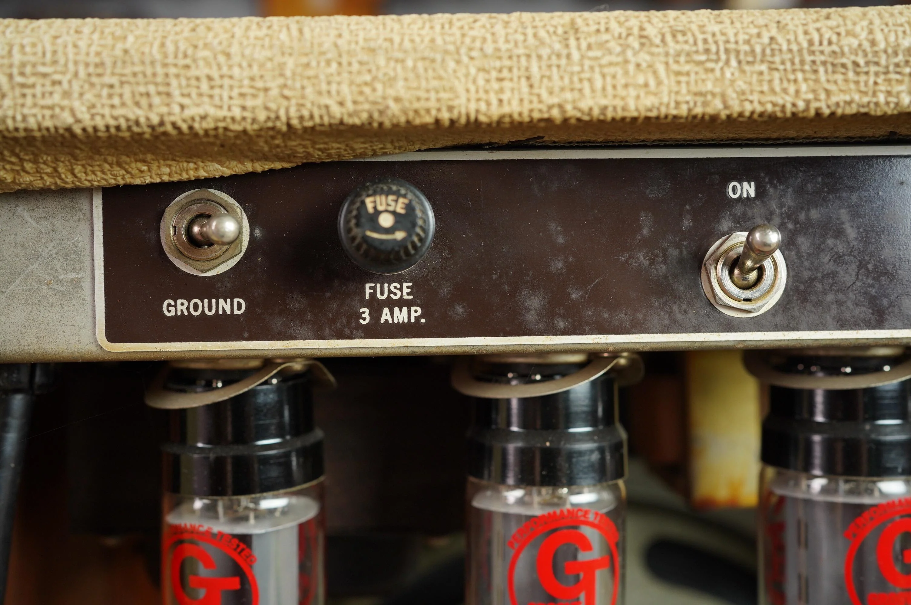 1962 Fender Twin Amp, White Tolex - Image 20