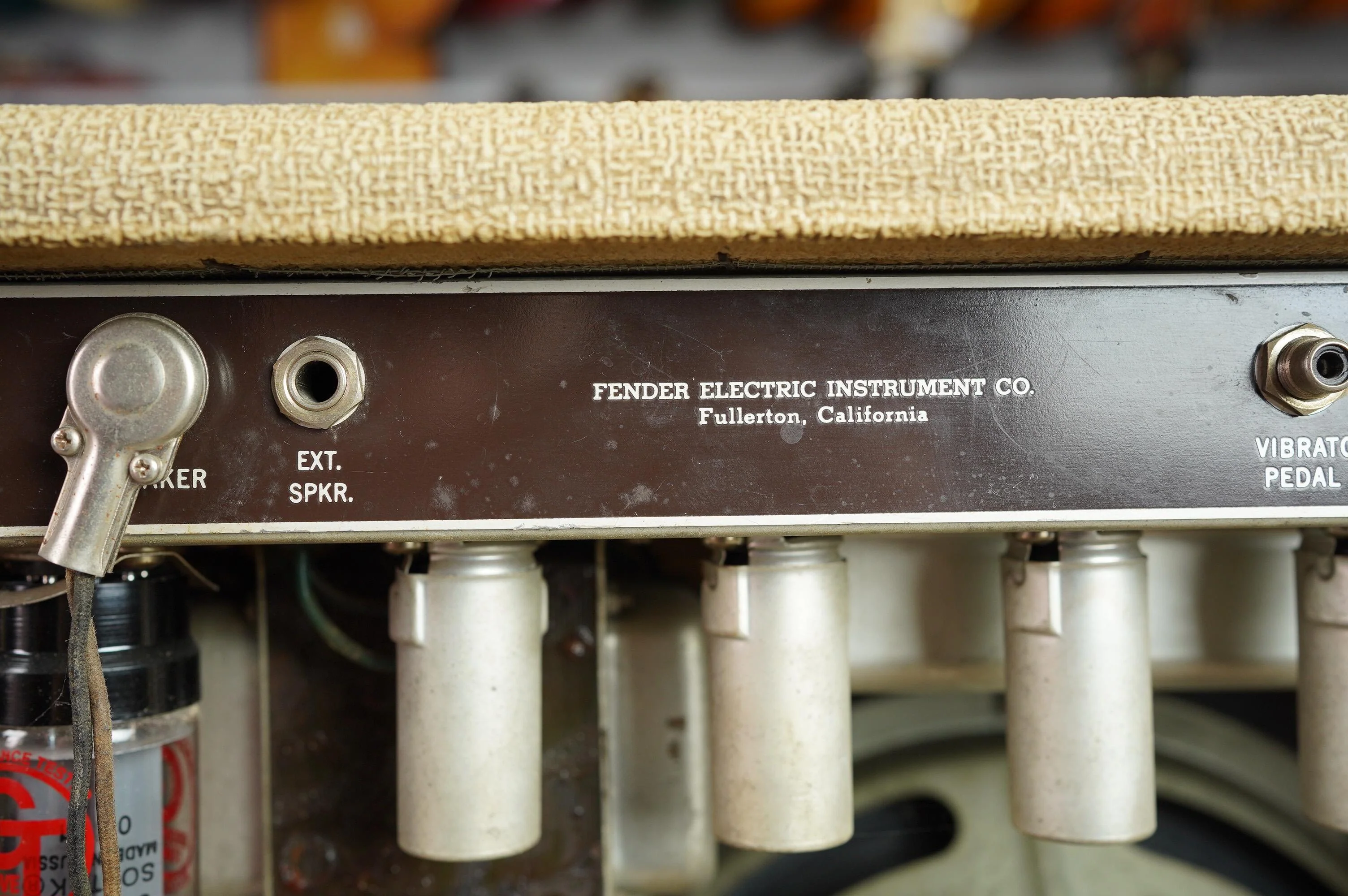 1962 Fender Twin Amp, White Tolex - Image 22