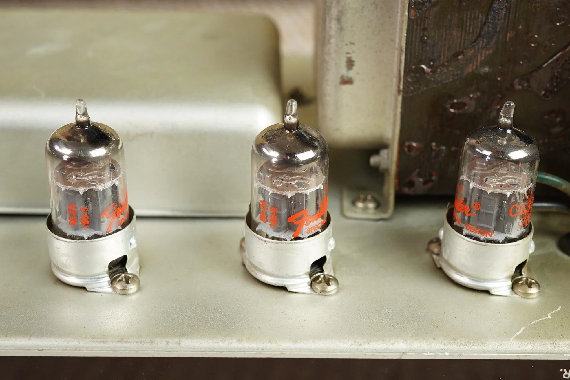 1962 Fender Twin Amp, White Tolex - Image 41