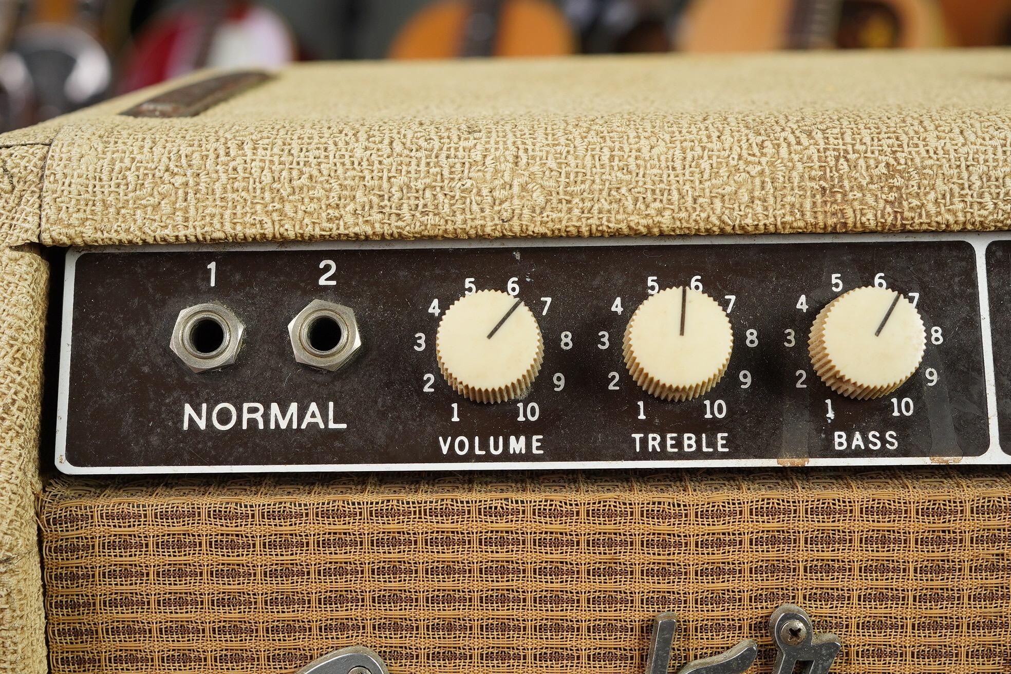 1962 Fender Twin Amp, White Tolex - Image 7