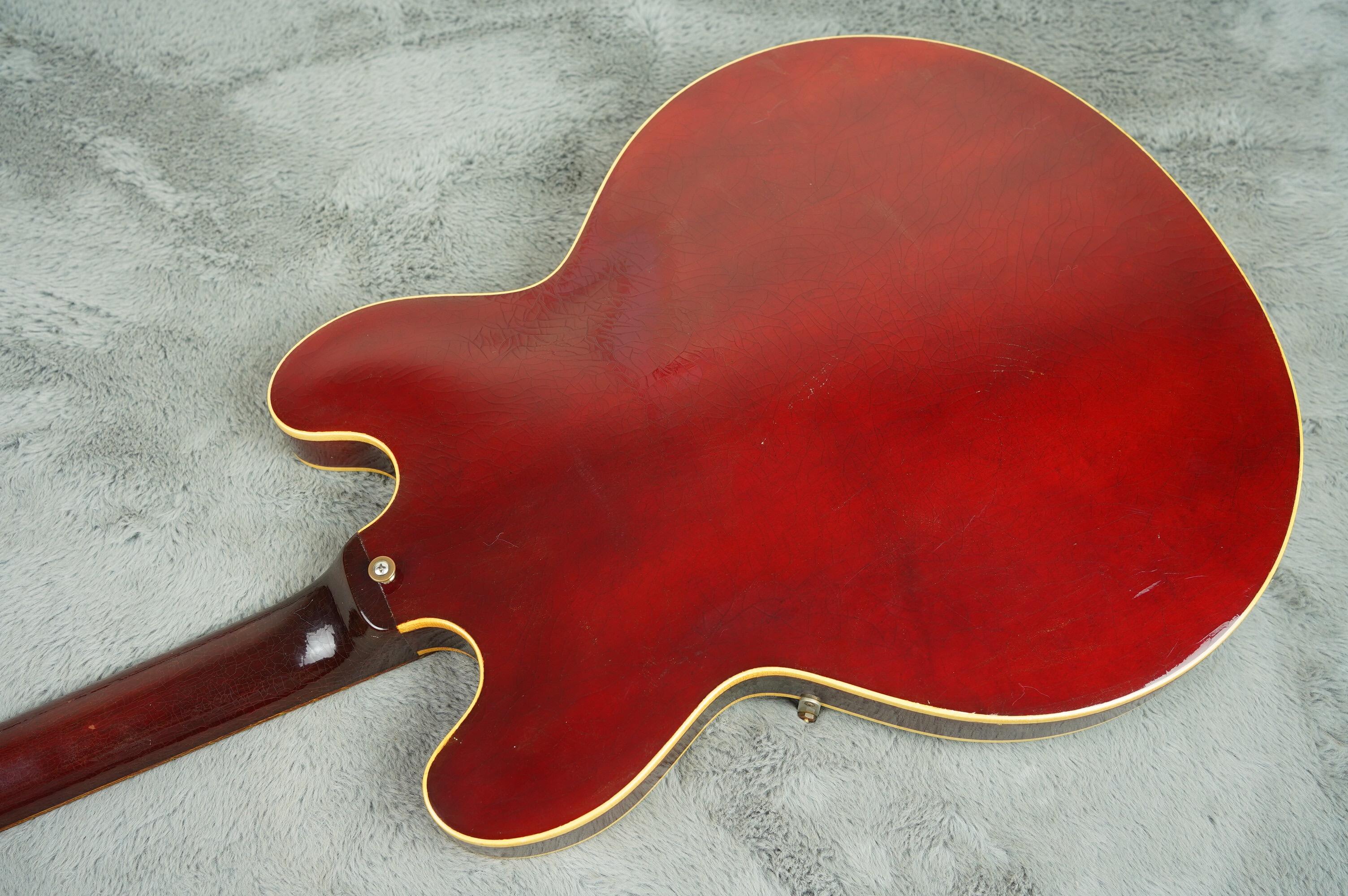 1962 Gibson ES-345 reneck refin + HSC - Image 10