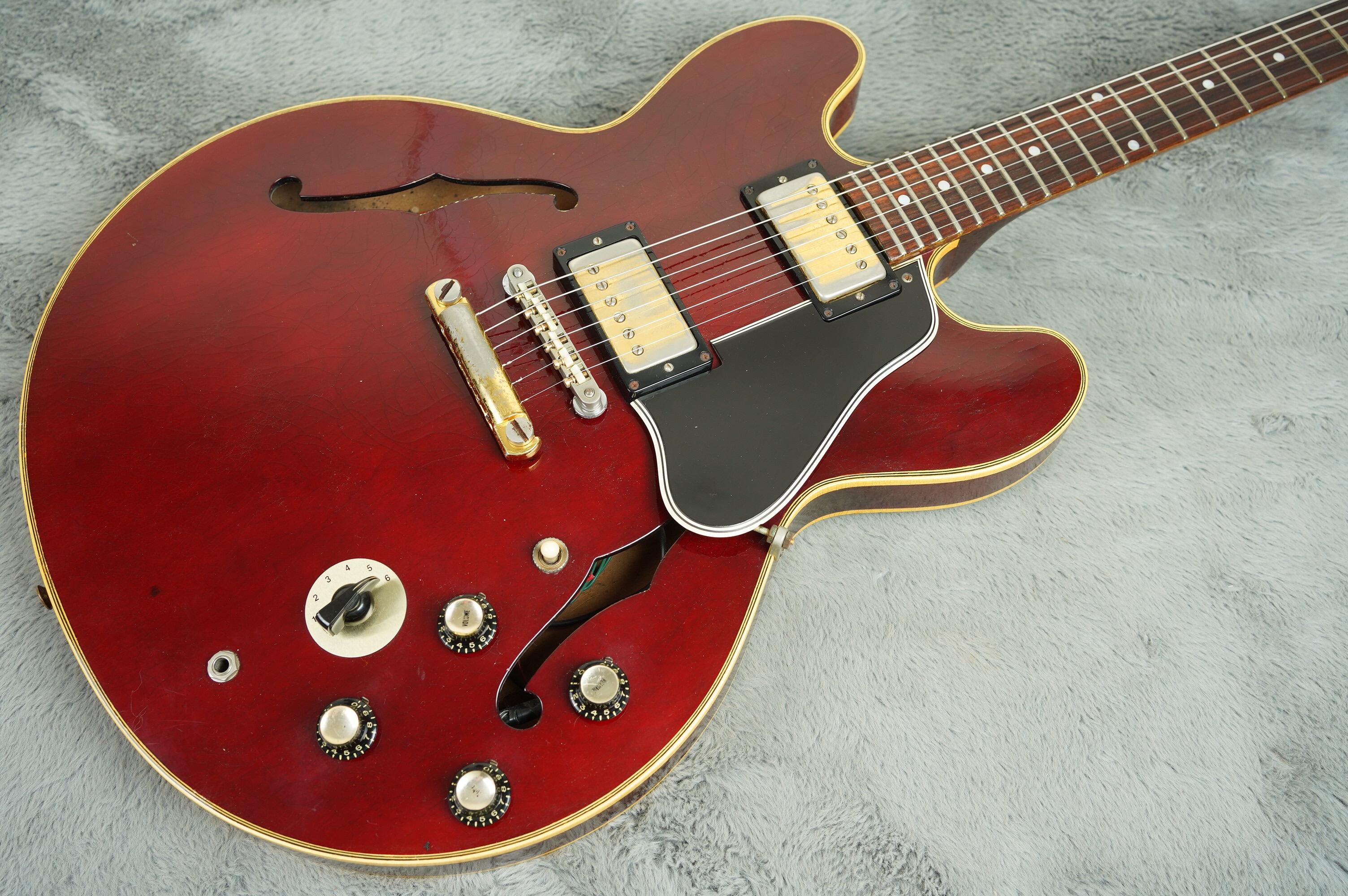 1962 Gibson ES-345 reneck refin + HSC - Image 7