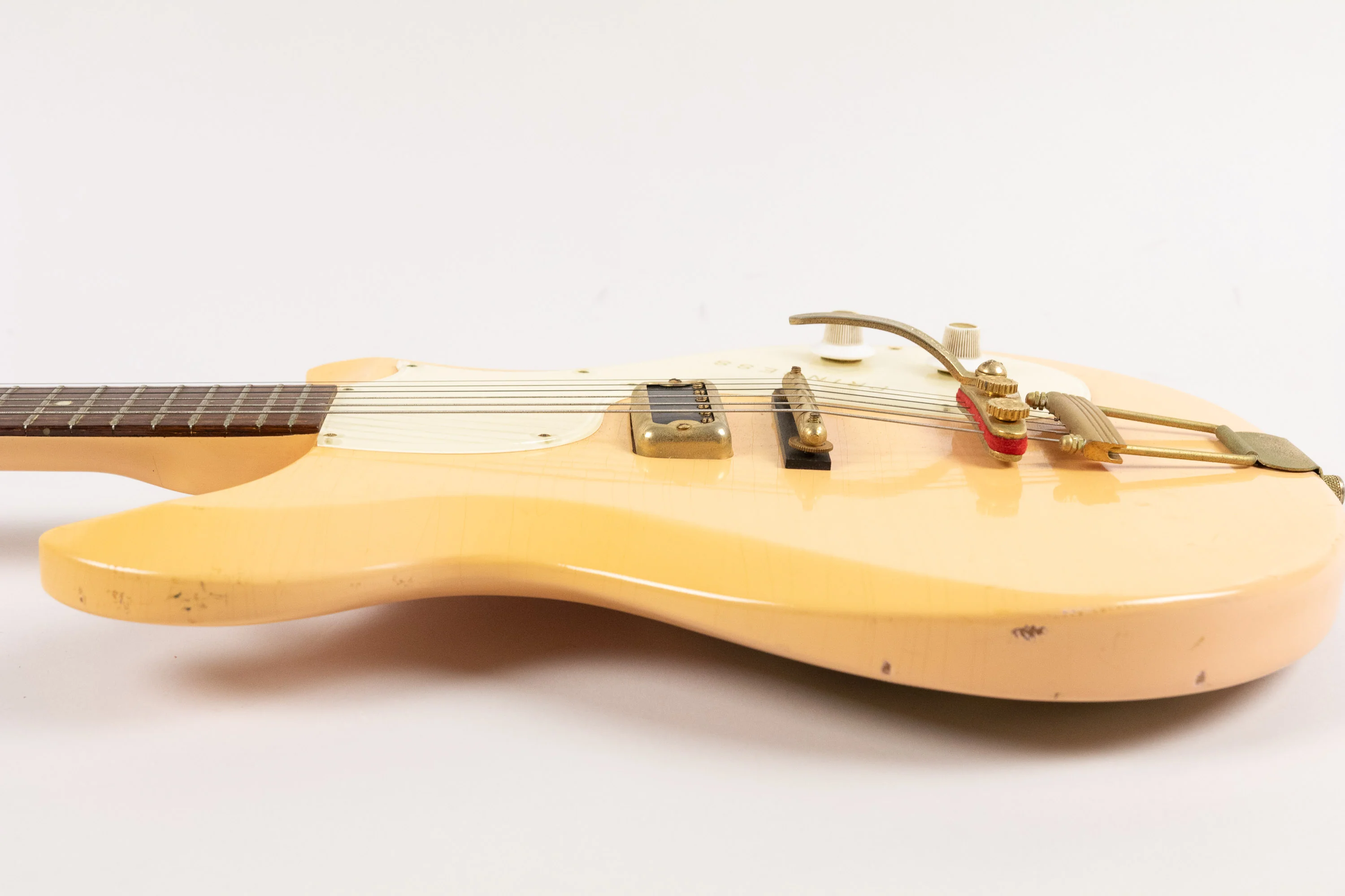 1962 Gretsch Princess (6106) Pink/White & Princess Amp - Image 24