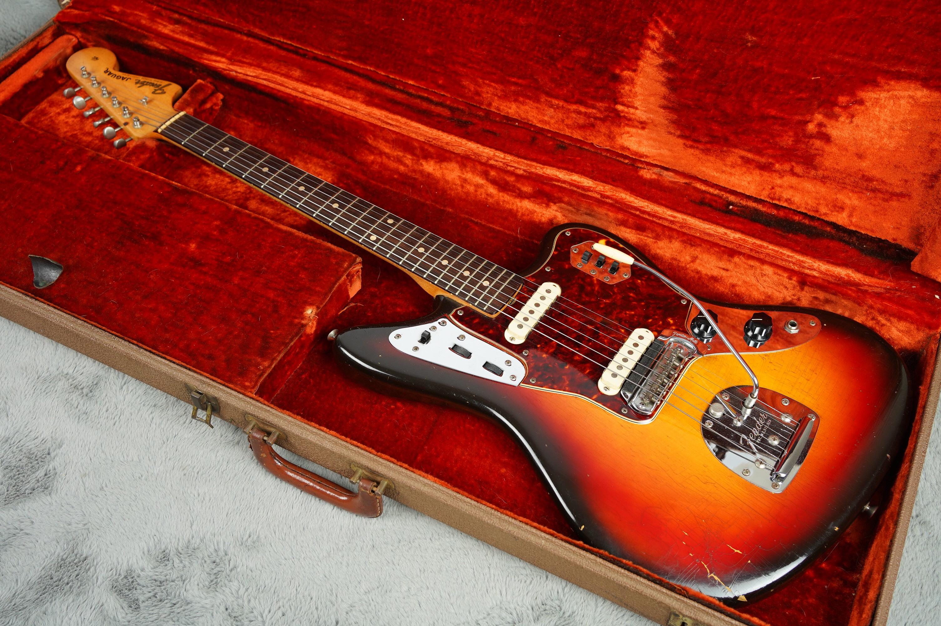 1962 Fender Jaguar, Sunburst, Early Example + OHSC - Image 2