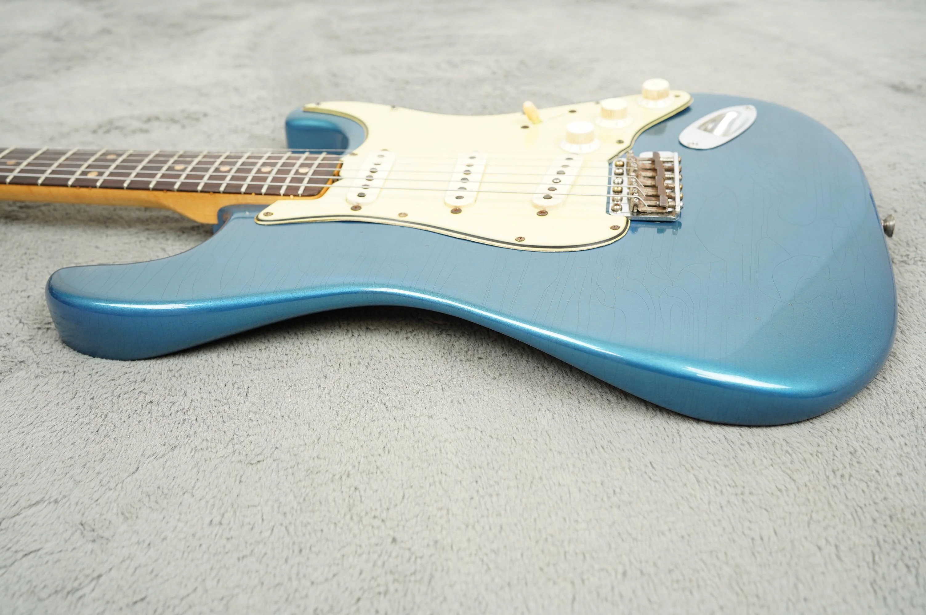 1963 Fender Stratocaster, Lake Placid Blue (Refin) - Image 15