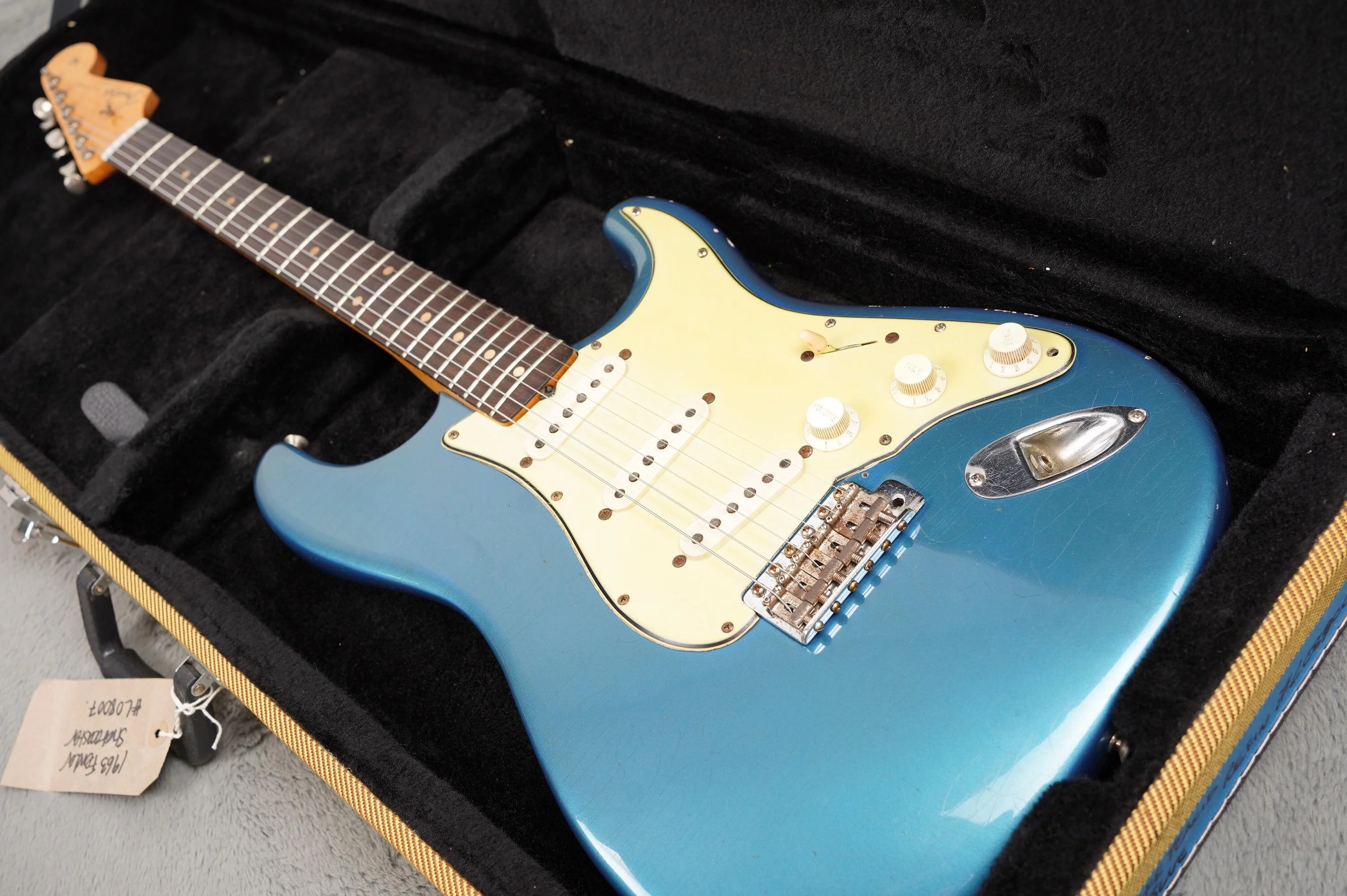 1963 Fender Stratocaster, Lake Placid Blue (Refin) - Image 3