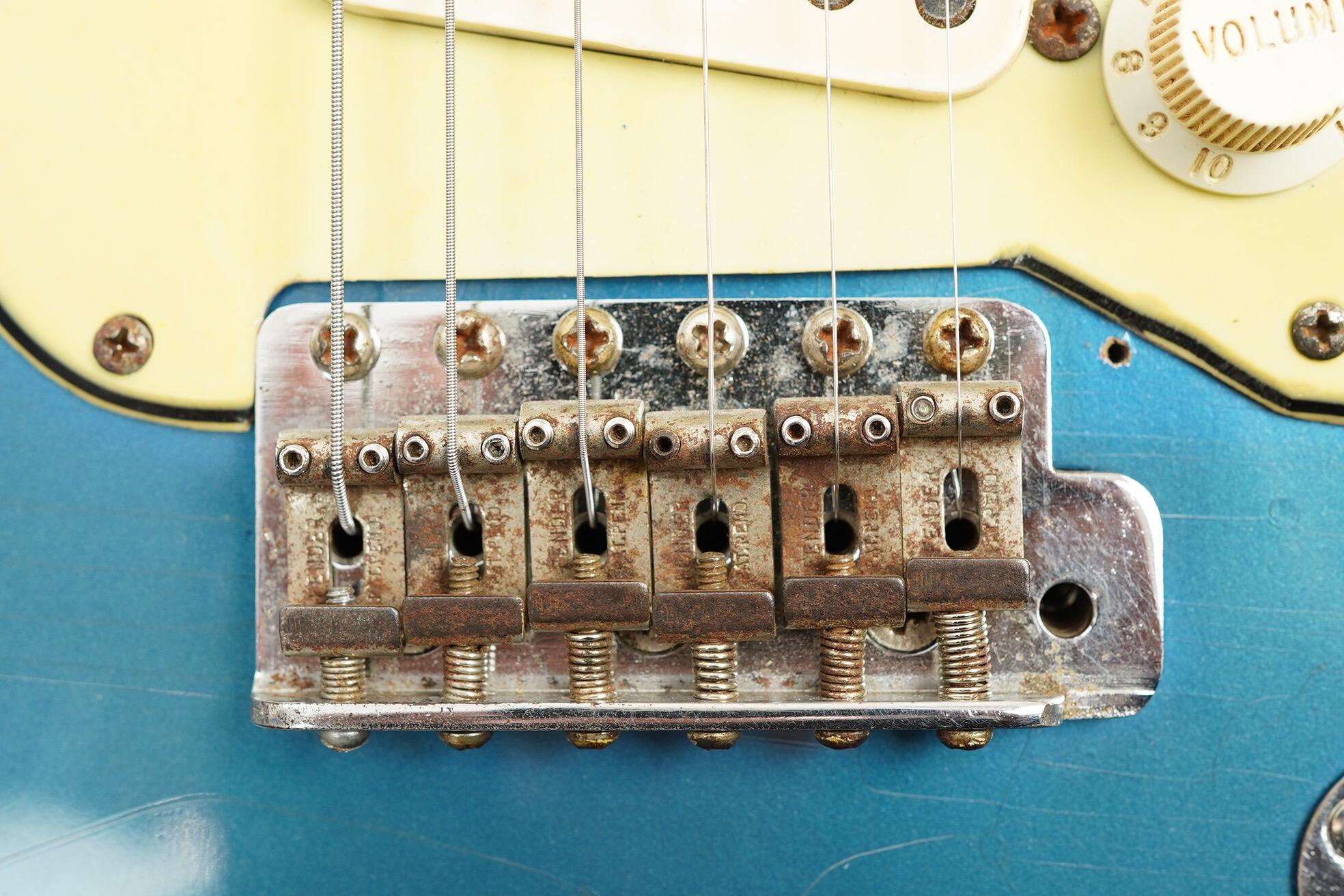1963 Fender Stratocaster, Lake Placid Blue (Refin) - Image 7