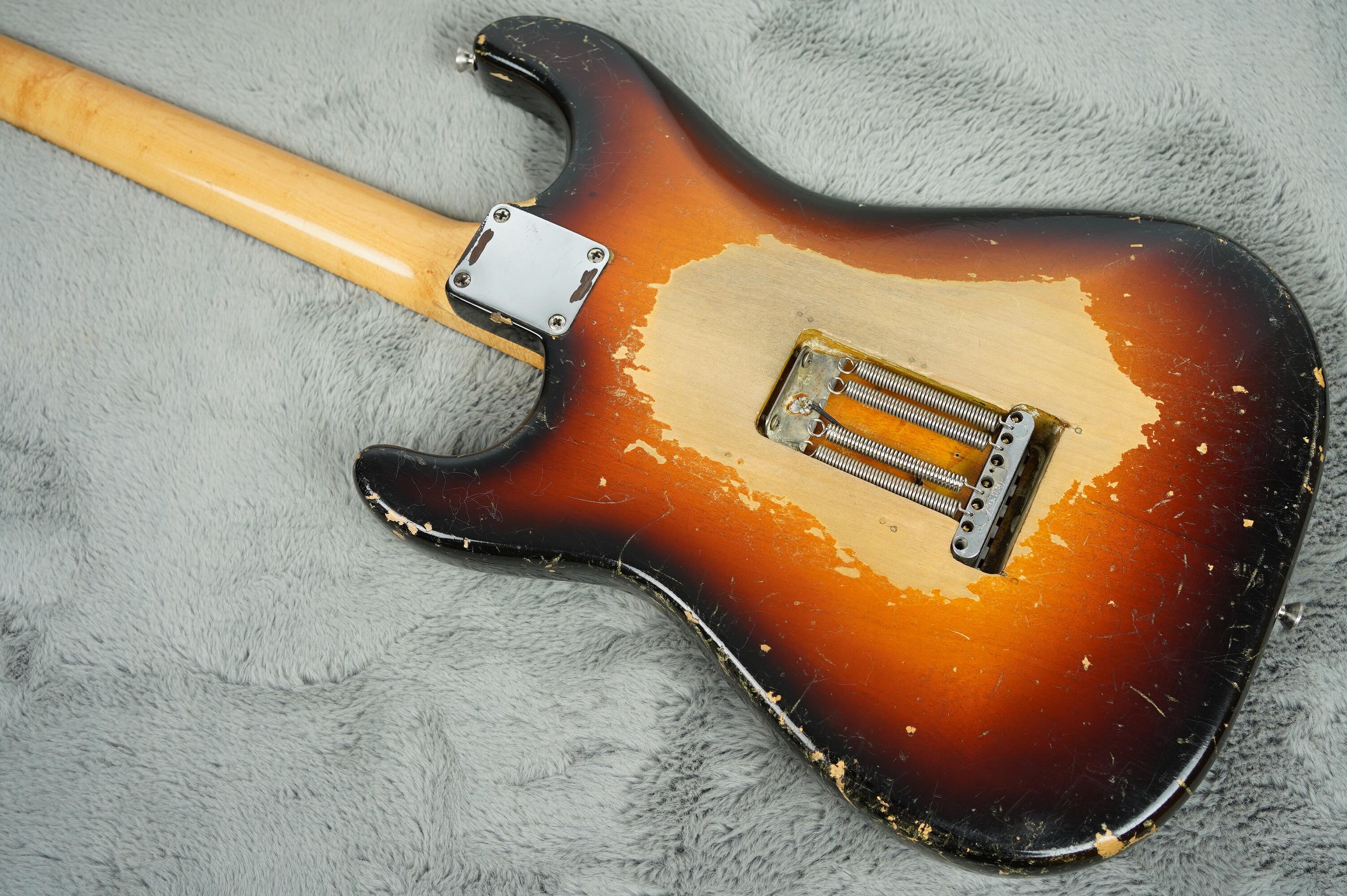 1963 Fender Stratocaster, David Bowie Signed/Live Aid Provenance - Image 11