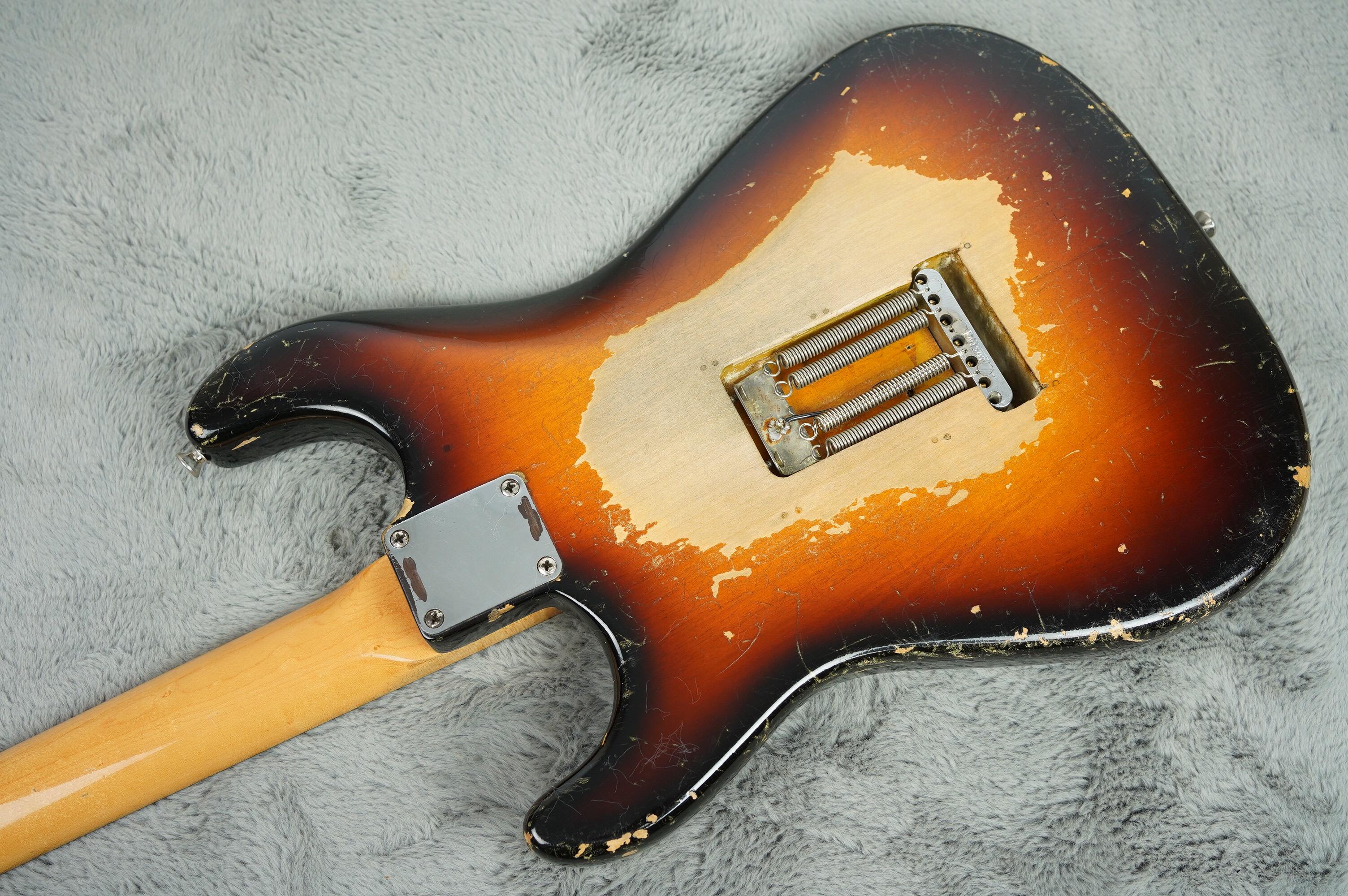 1963 Fender Stratocaster, David Bowie Signed/Live Aid Provenance - Image 12