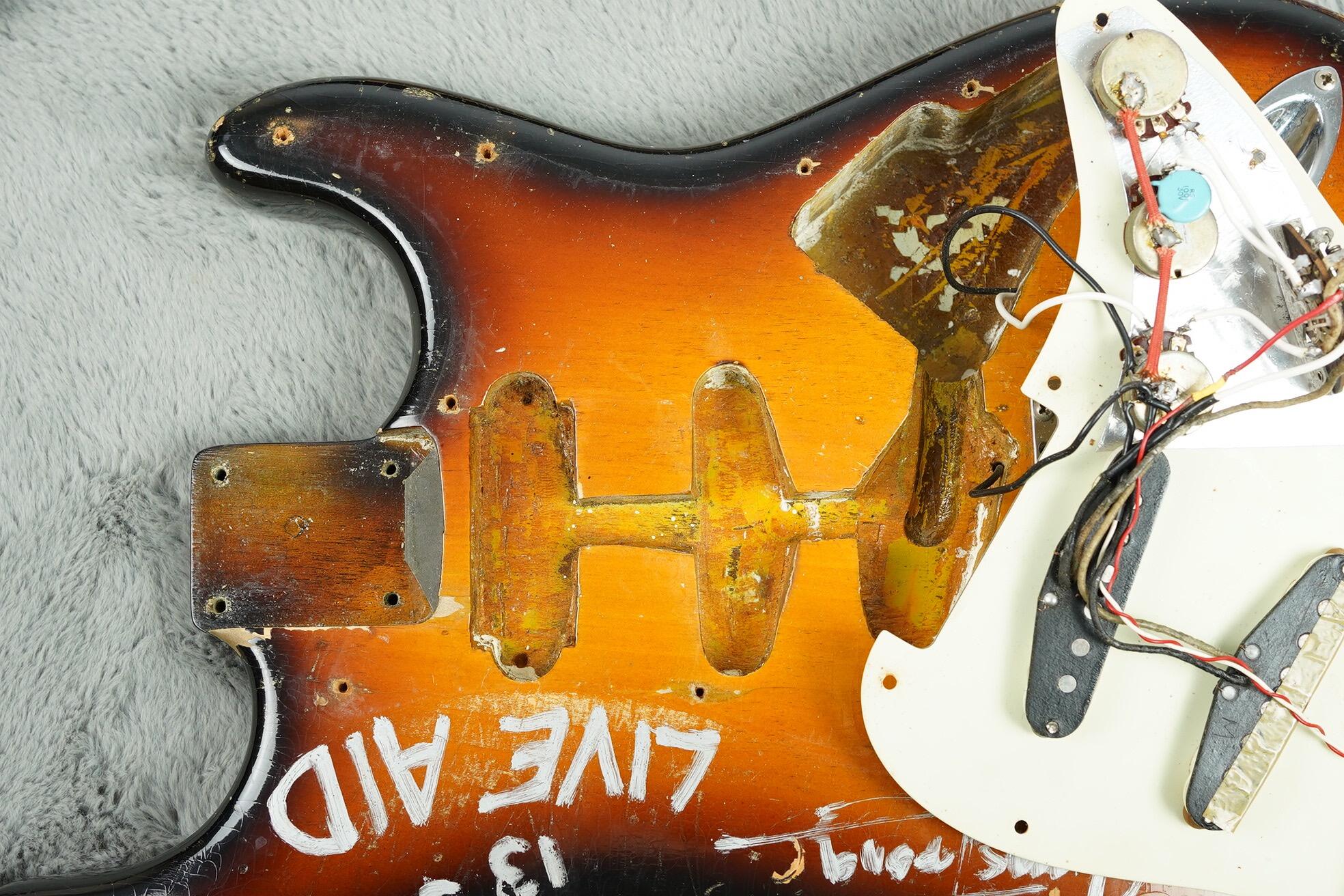 1963 Fender Stratocaster, David Bowie Signed/Live Aid Provenance - Image 41