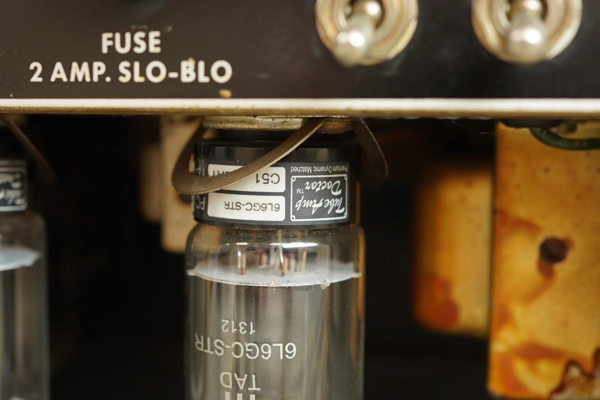 1963 Fender Tremolux Head + Cab, Blonde - Export version - Image 24