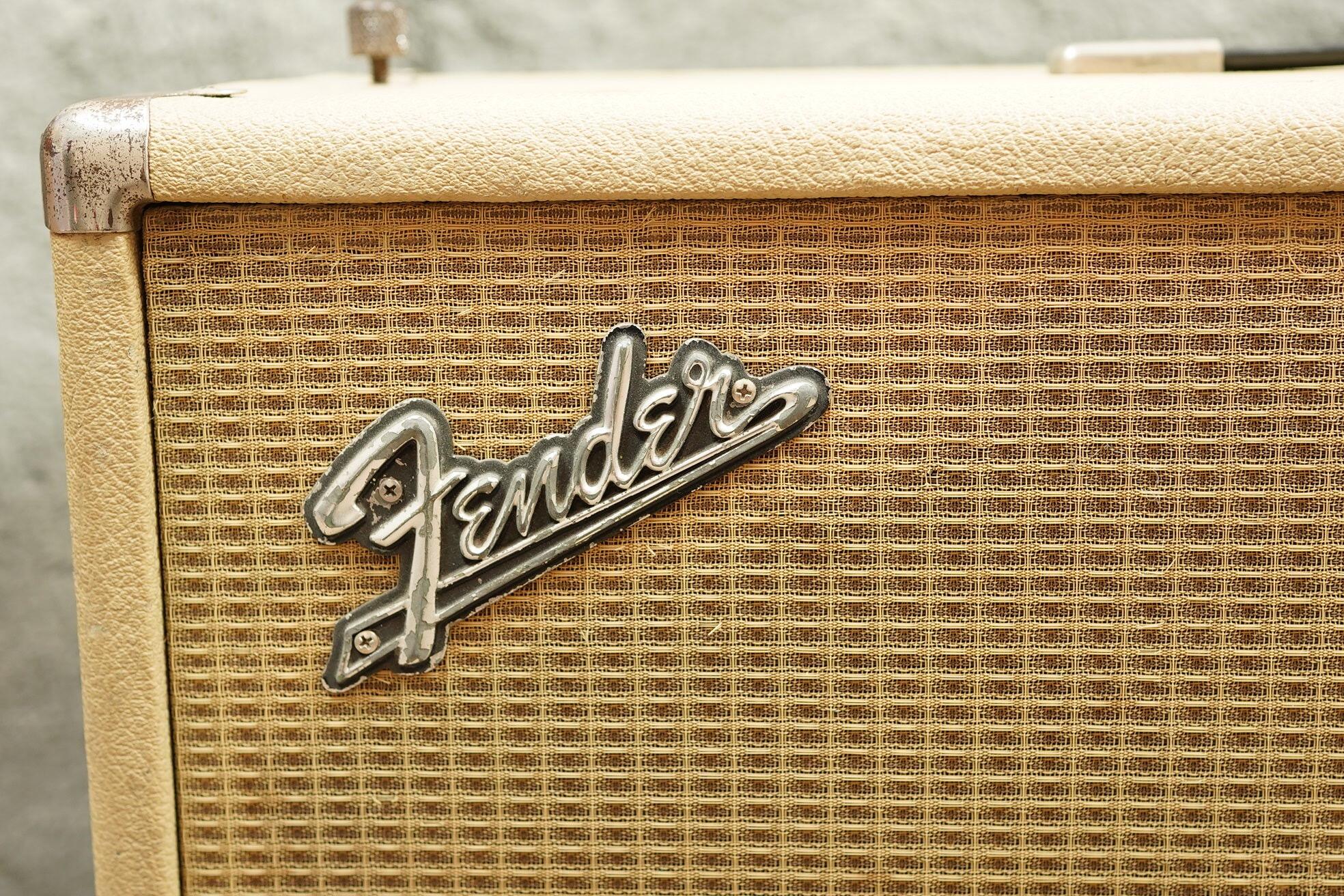 1963 Fender Tremolux Head + Cab, Blonde - Export version - Image 33