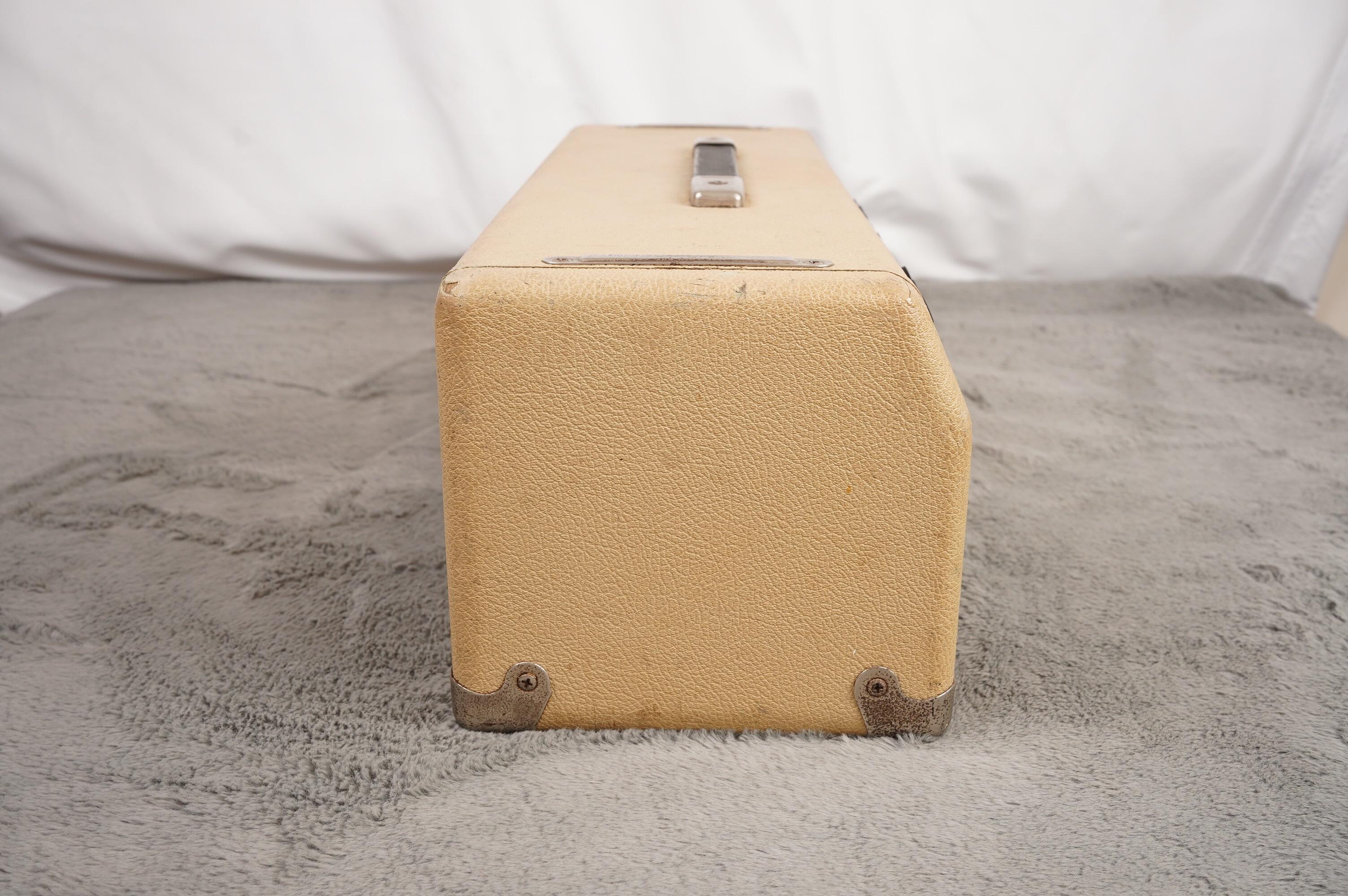 1963 Fender Tremolux Head + Cab, Blonde - Export version - Image 5