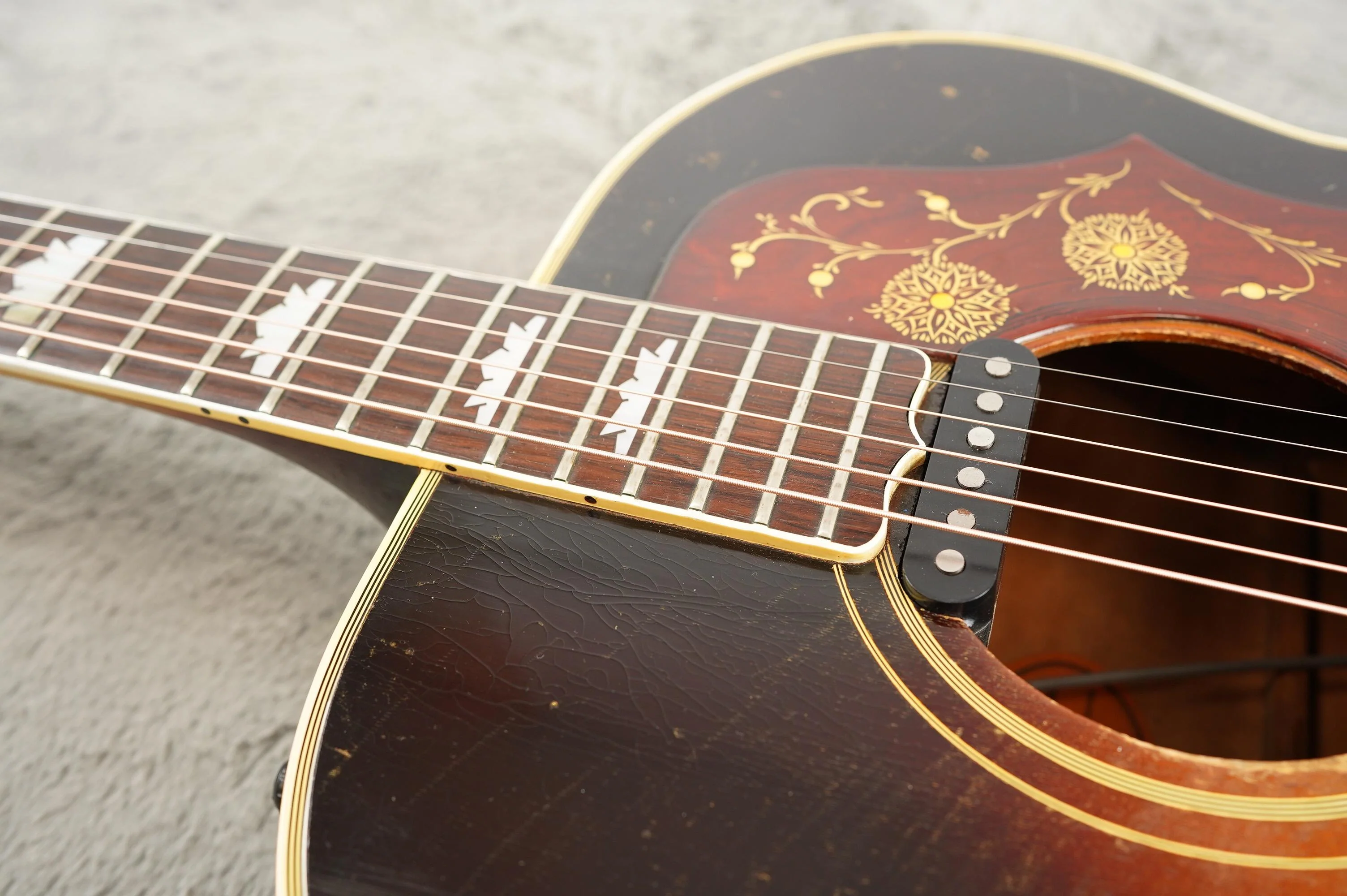 1963 Gibson J-200, Sunburst + HSC - Image 25