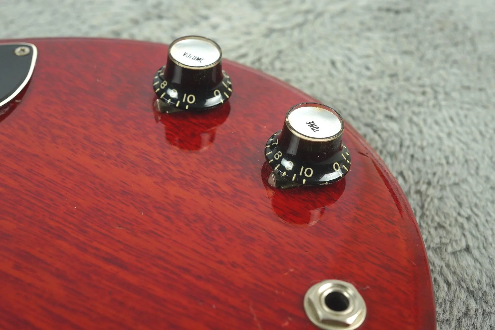 1963 Gibson SG Junior, Cherry + OSSC - Image 12