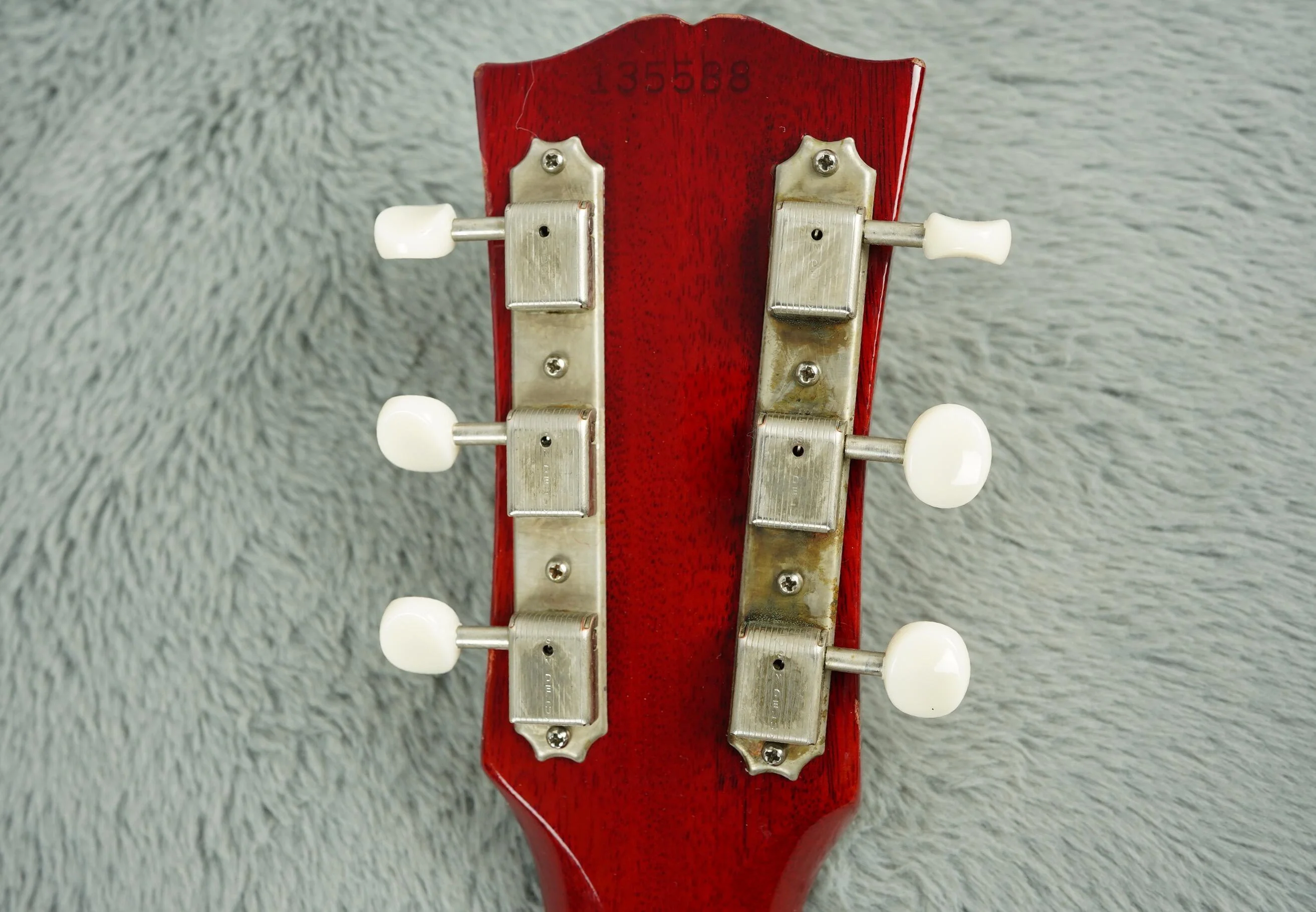 1963 Gibson SG Junior, Cherry + OSSC - Image 23