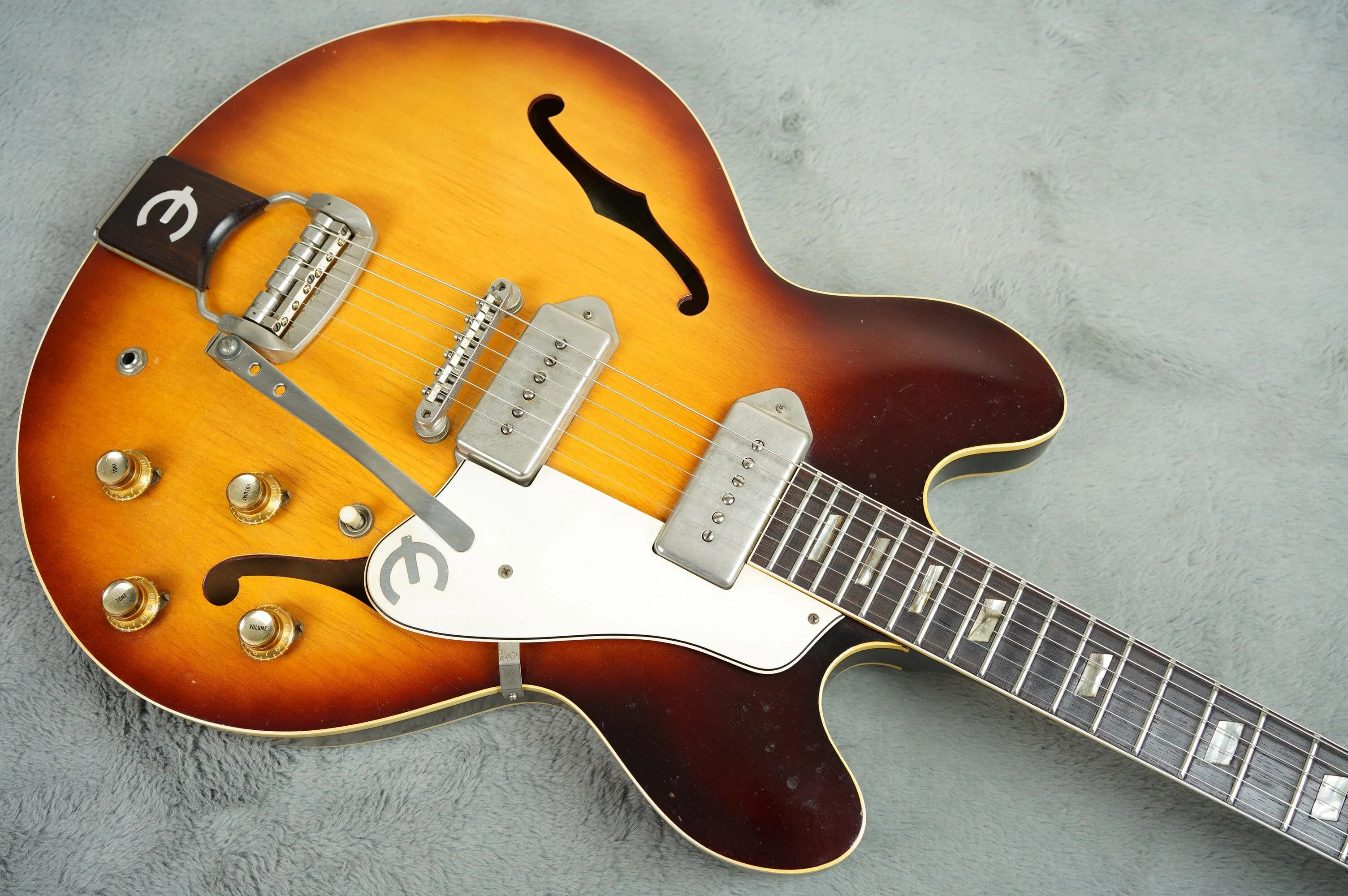 1964 Epiphone Casino, Sunburst + OHSC - Image 8