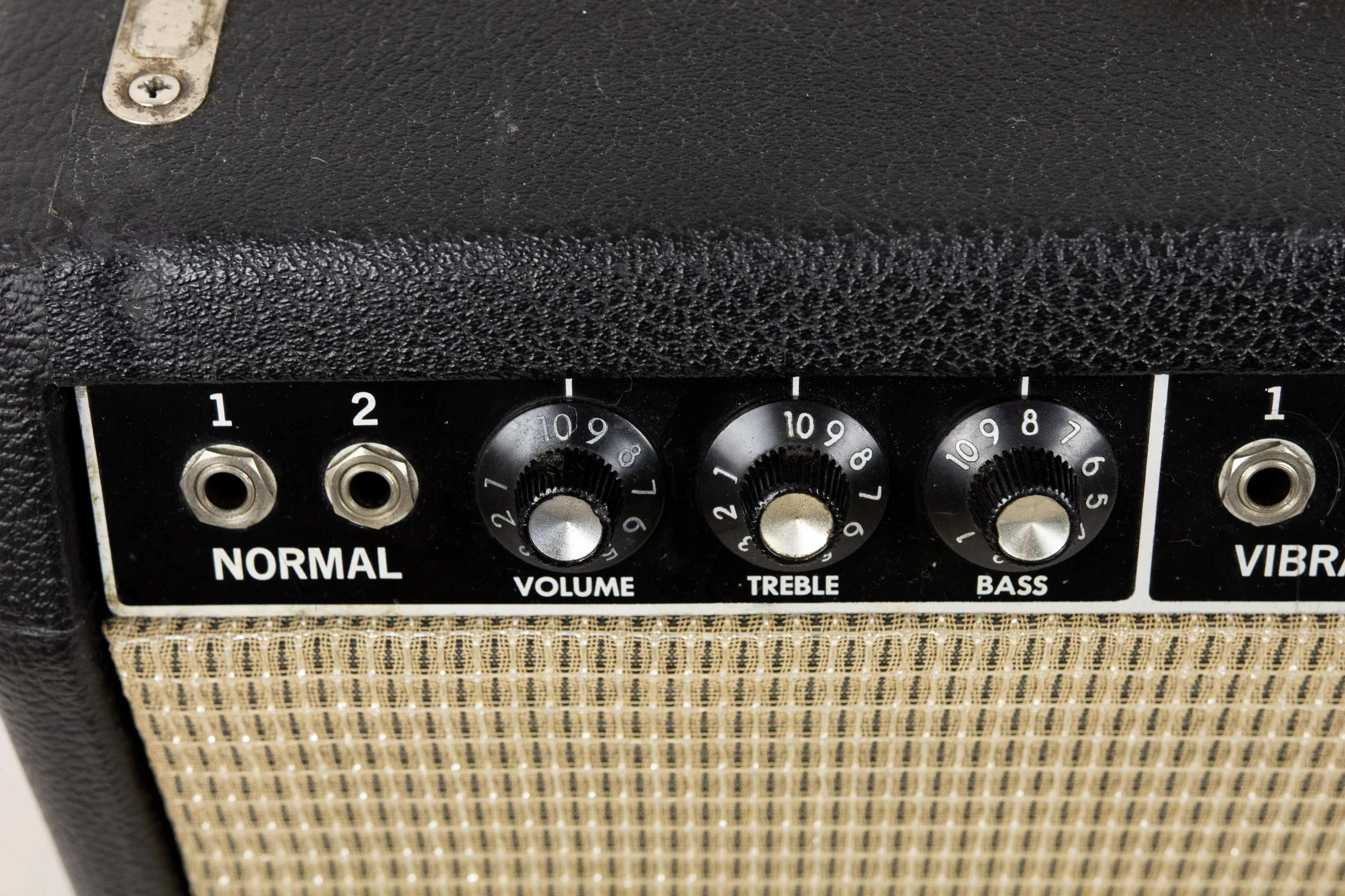 1964 Fender Deluxe Reverb, Cesar Diaz Modified - Image 4