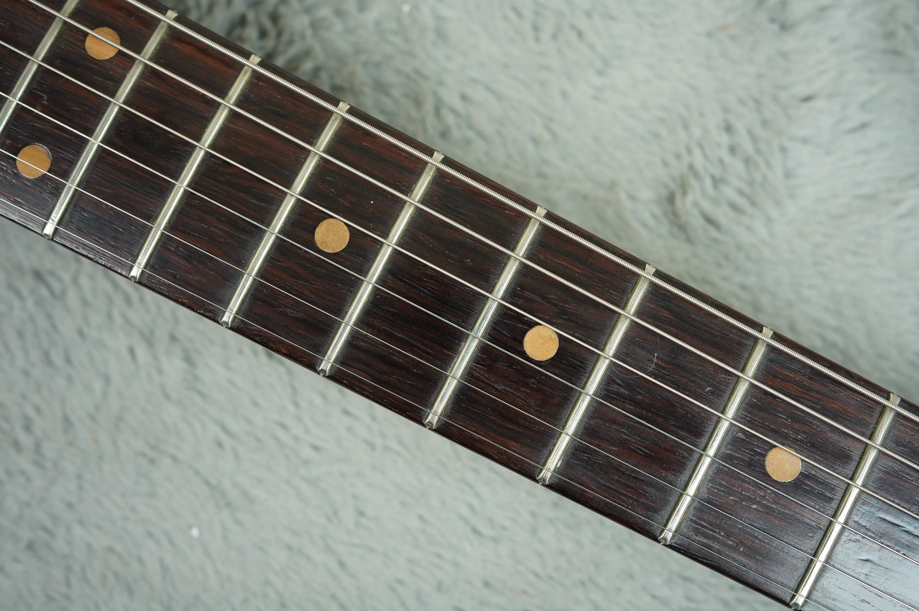 1964 Fender Duosonic, Translucent Red, Mahogany Body + OHSC - Image 16