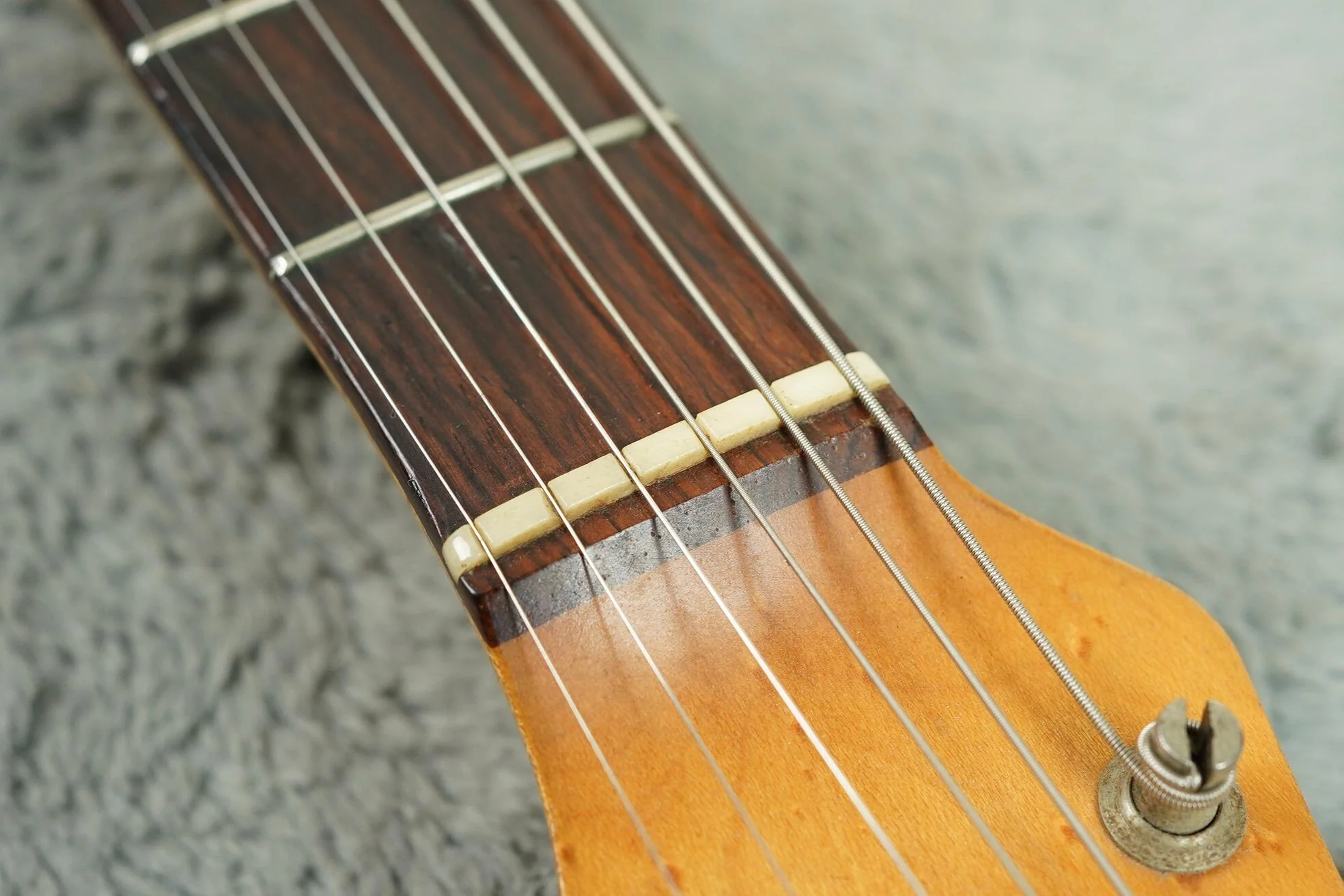 1964 Fender Duosonic, Translucent Red, Mahogany Body + OHSC - Image 24