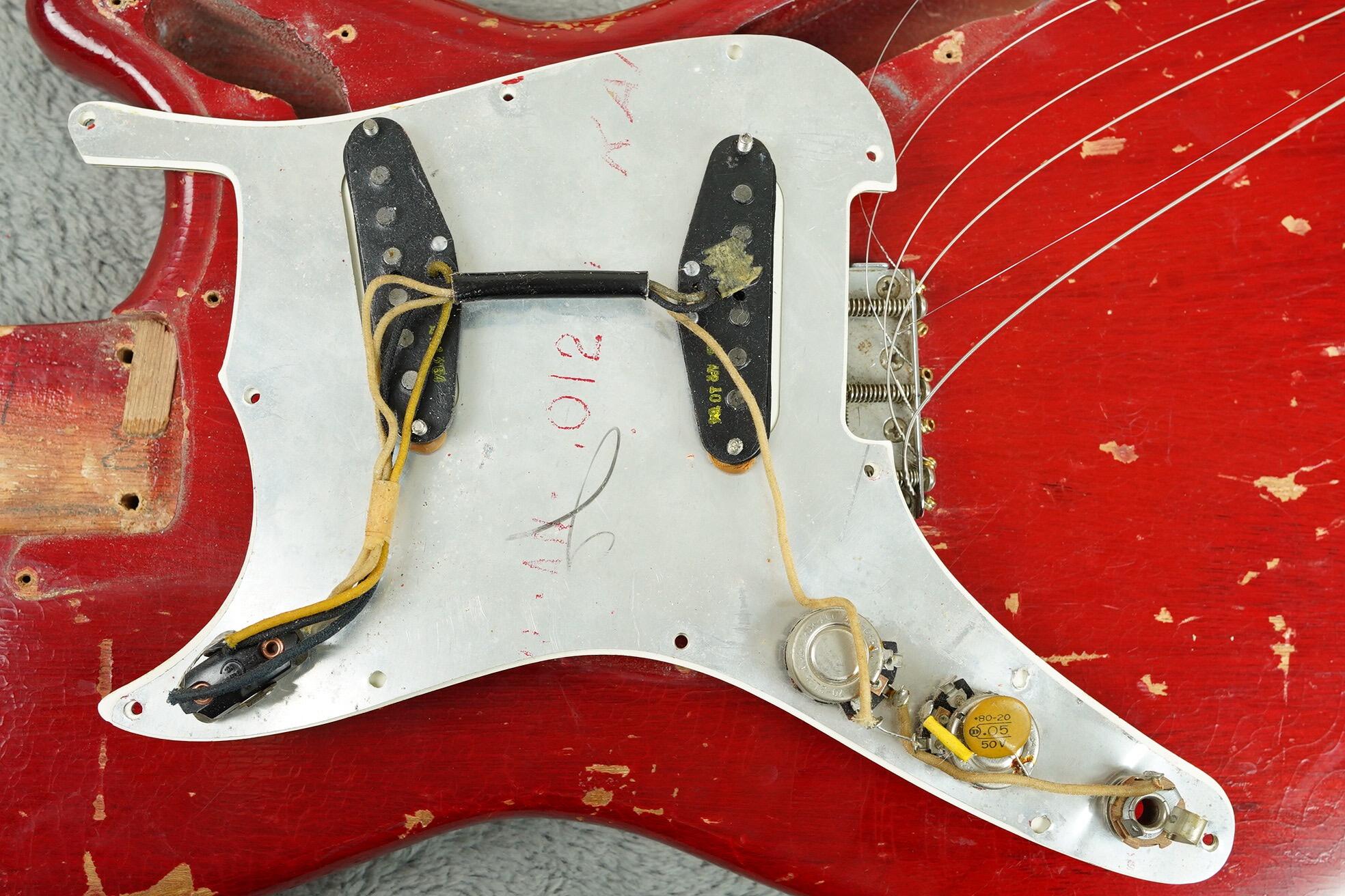 1964 Fender Duosonic, Translucent Red, Mahogany Body + OHSC - Image 35