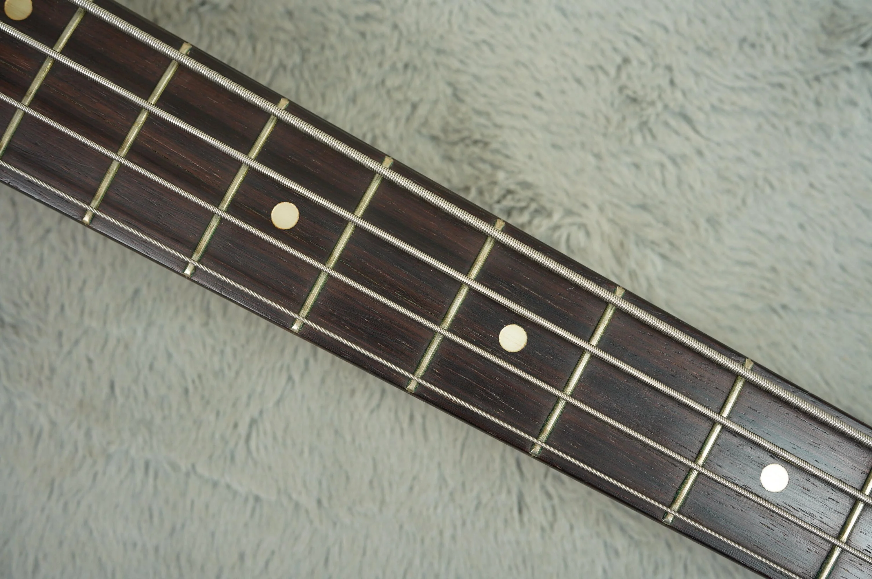 1964 Fender Jazz Bass Olympic White near MINT + OHSC - Image 18