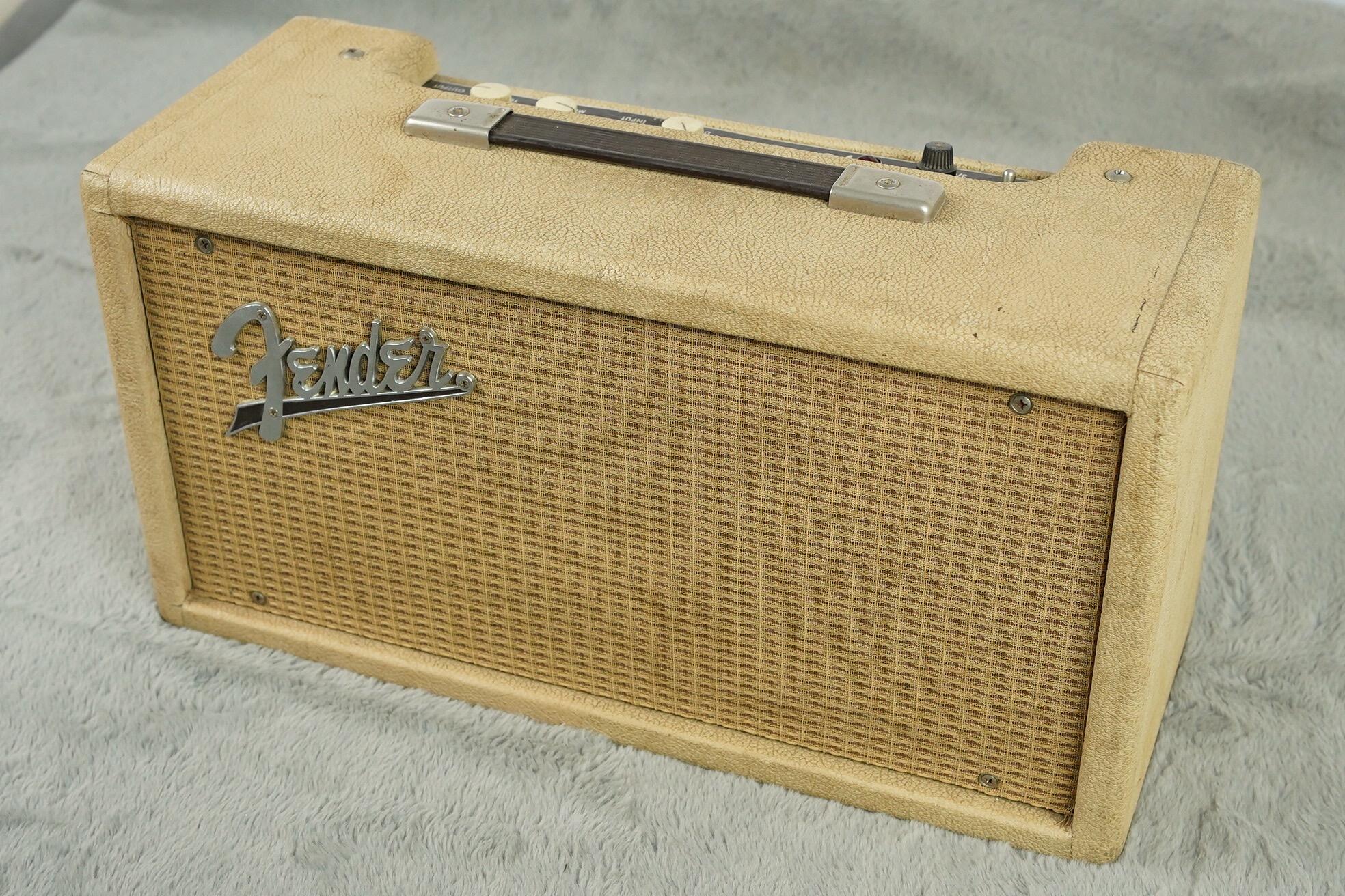 1964 Fender Reverb Unit, White Tolex - Image 3