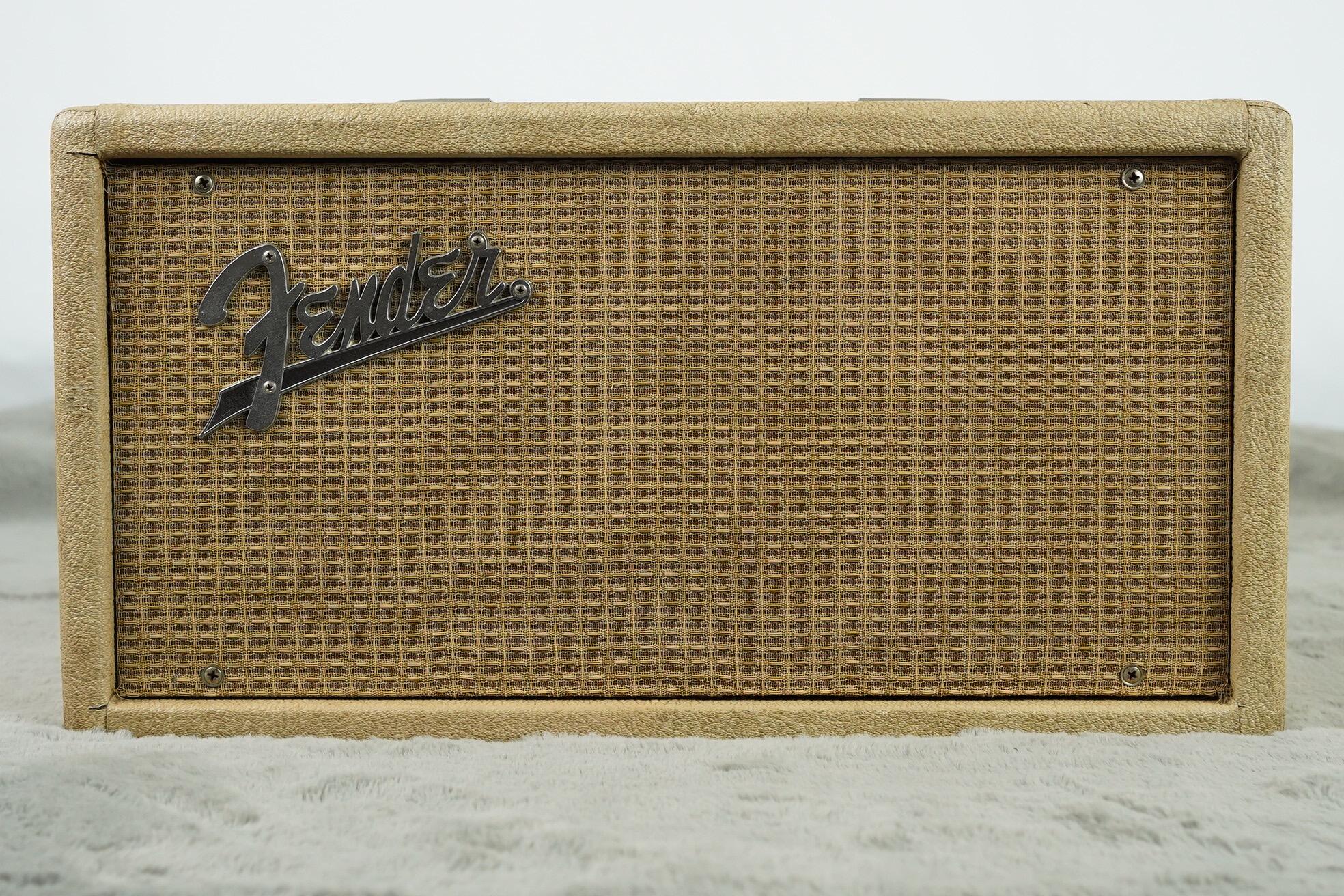 1964 Fender Reverb Unit, White Tolex - Image 4