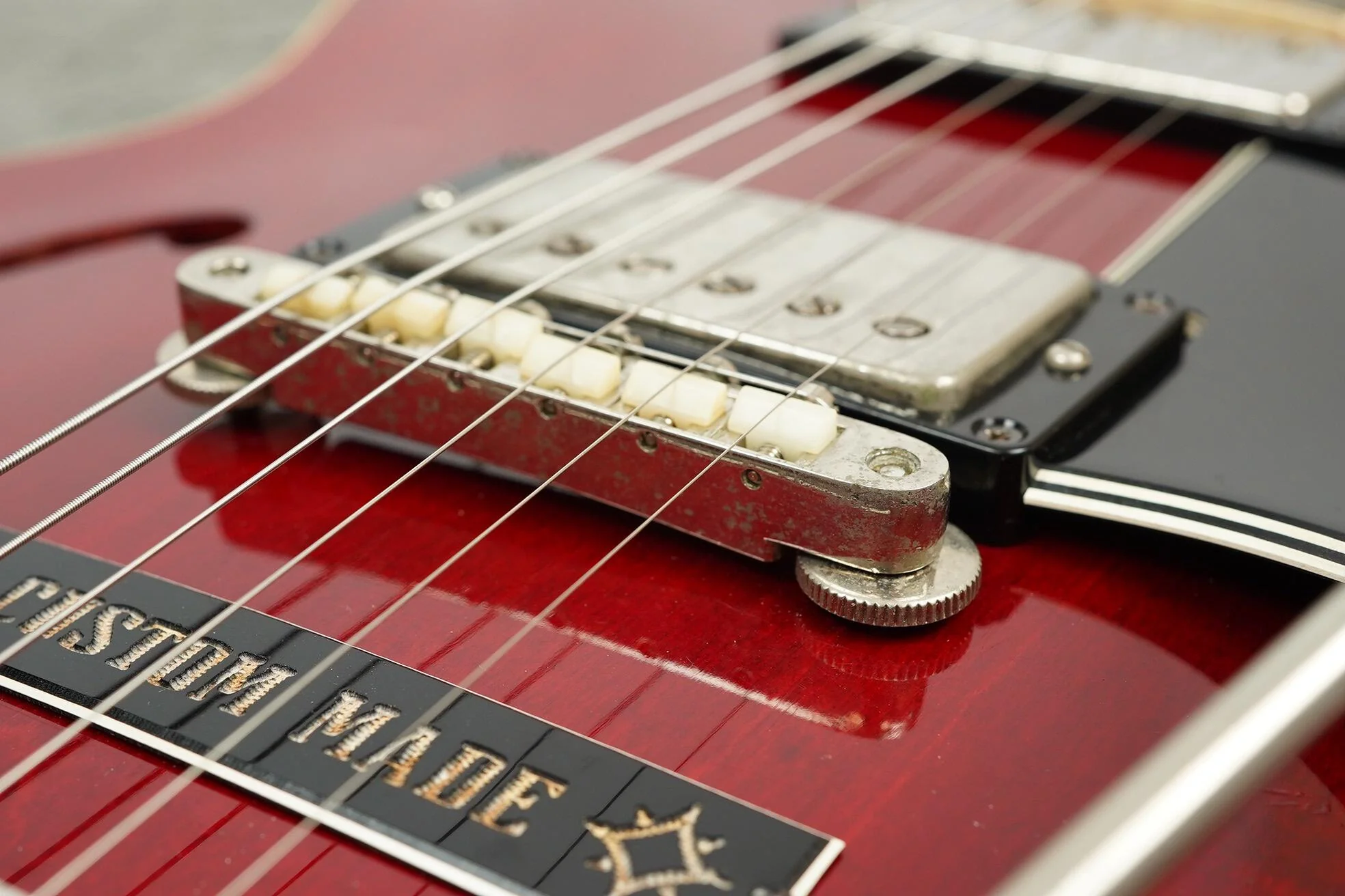 1964 Gibson ES-335 TDC Maestro, Cherry - Image 10