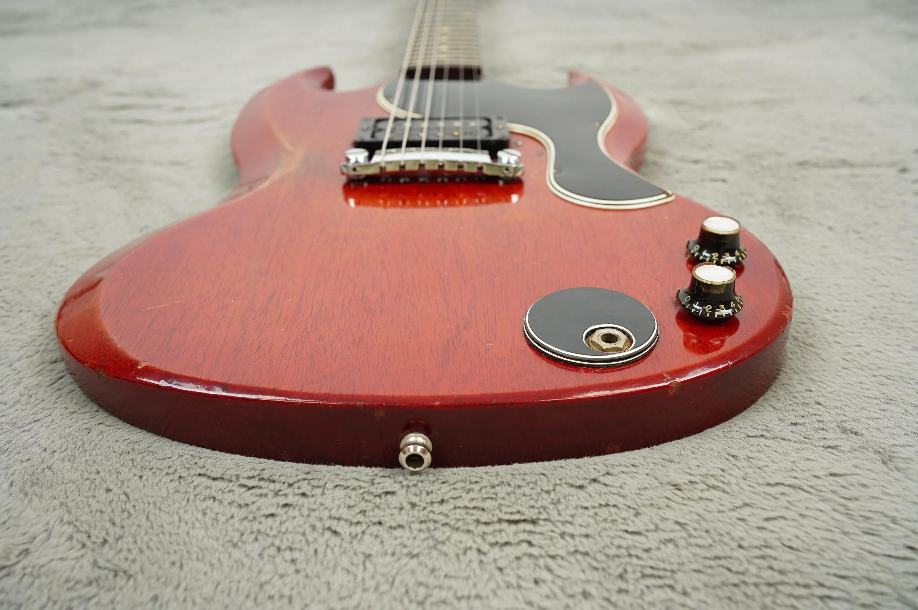 1964 Gibson SG Junior, Cherry ex-Neol Davies/Roger Lomas - Image 13