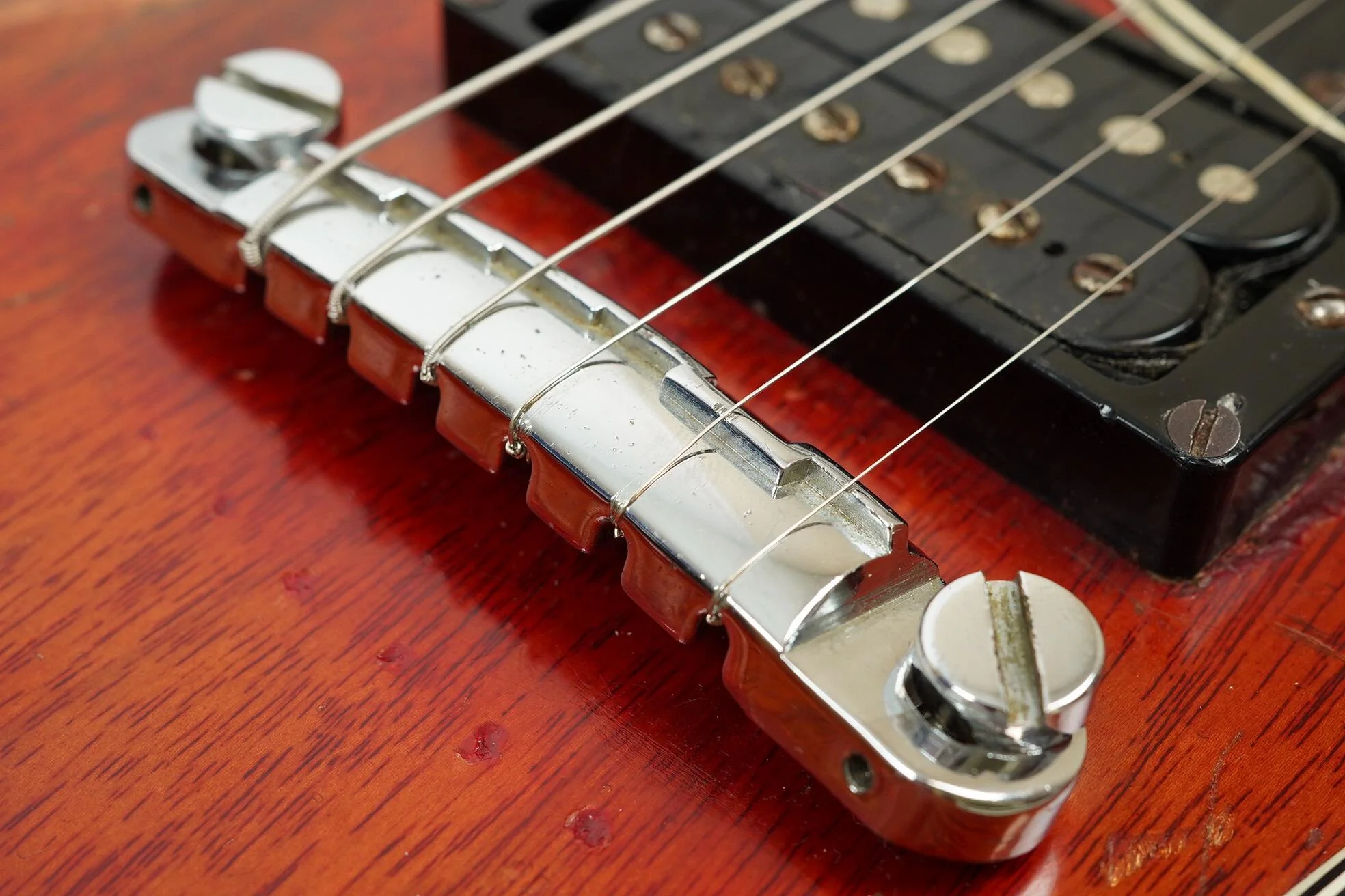 1964 Gibson SG Junior, Cherry ex-Neol Davies/Roger Lomas - Image 18