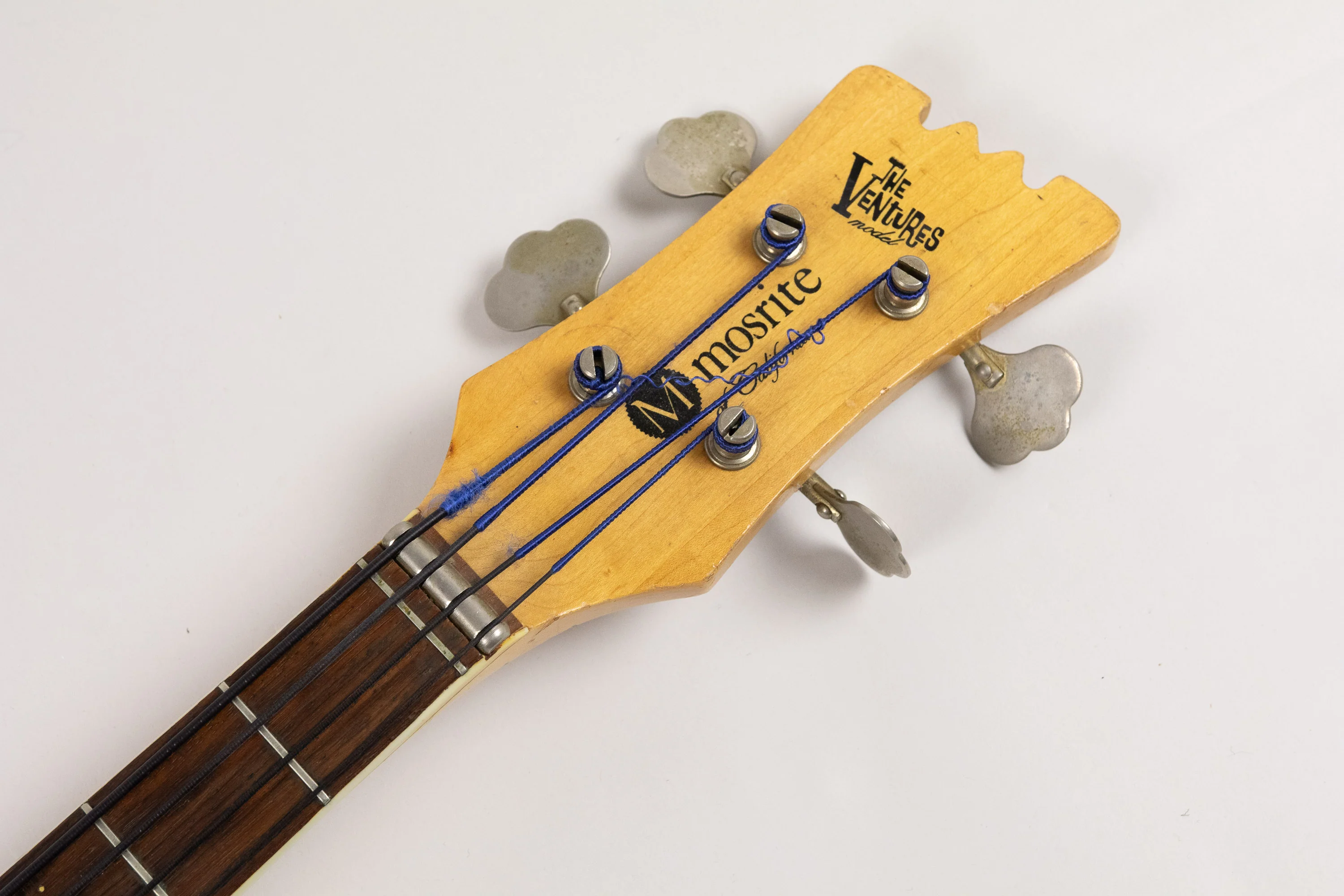 1965/66 Mosrite Ventures Bass, Ink Blue - Image 11
