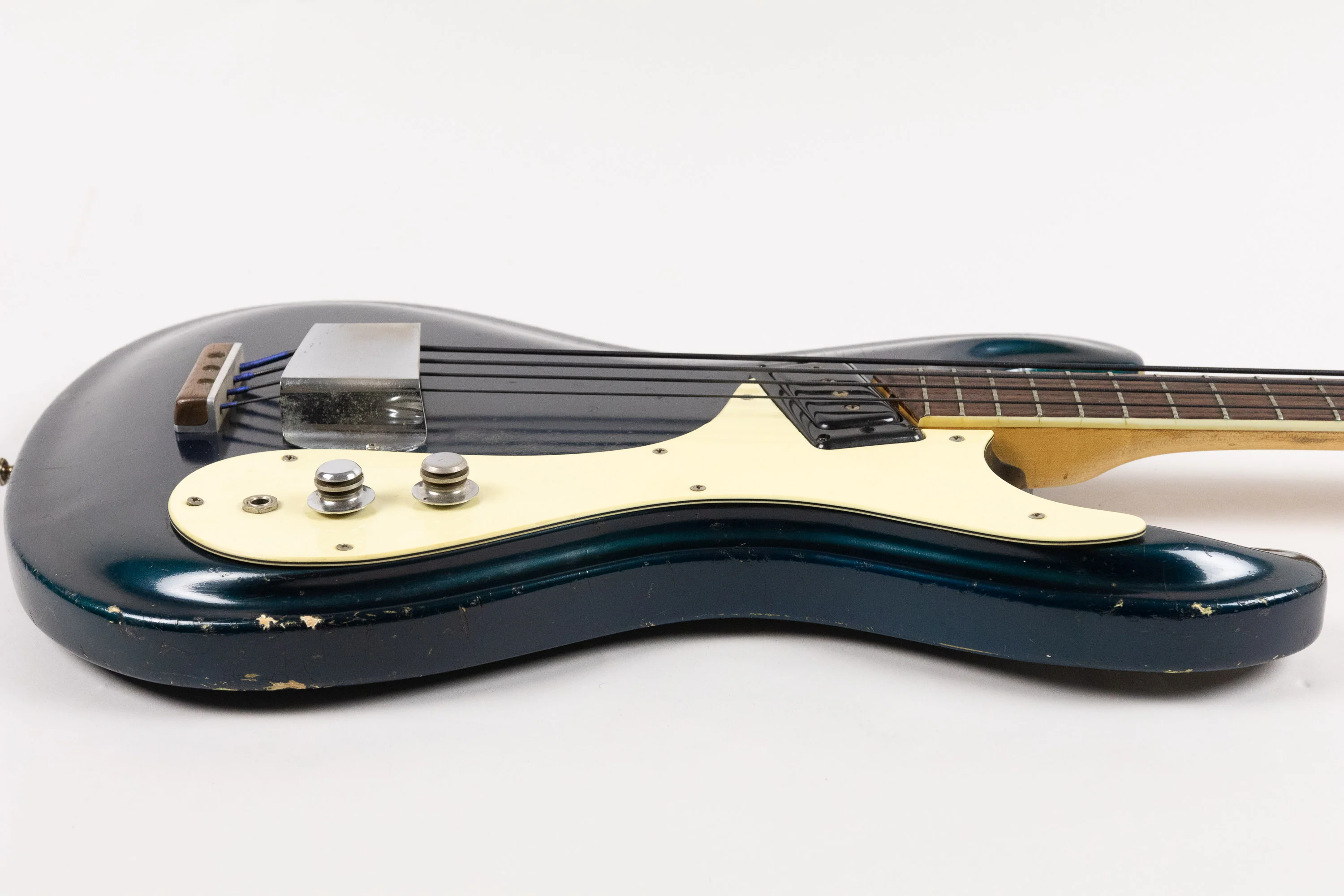 1965/66 Mosrite Ventures Bass, Ink Blue - Image 17