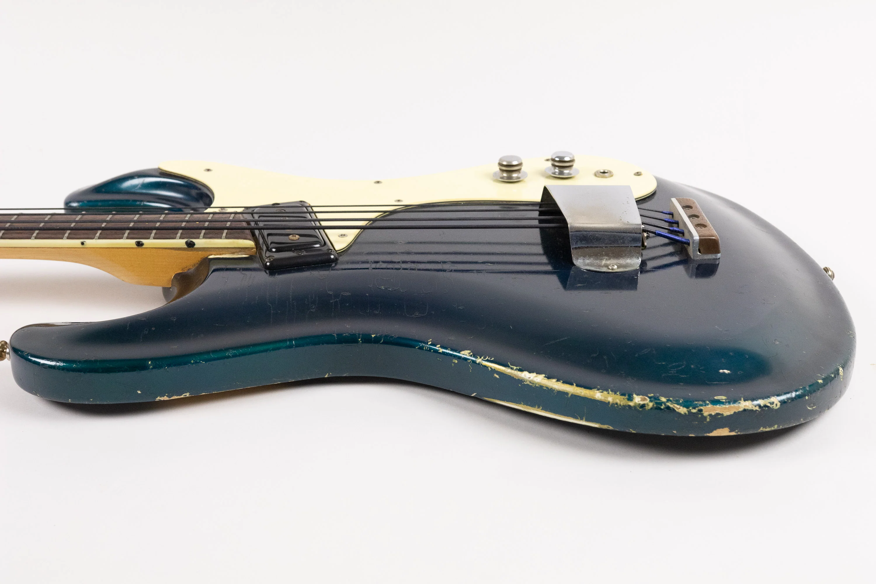 1965/66 Mosrite Ventures Bass, Ink Blue - Image 18