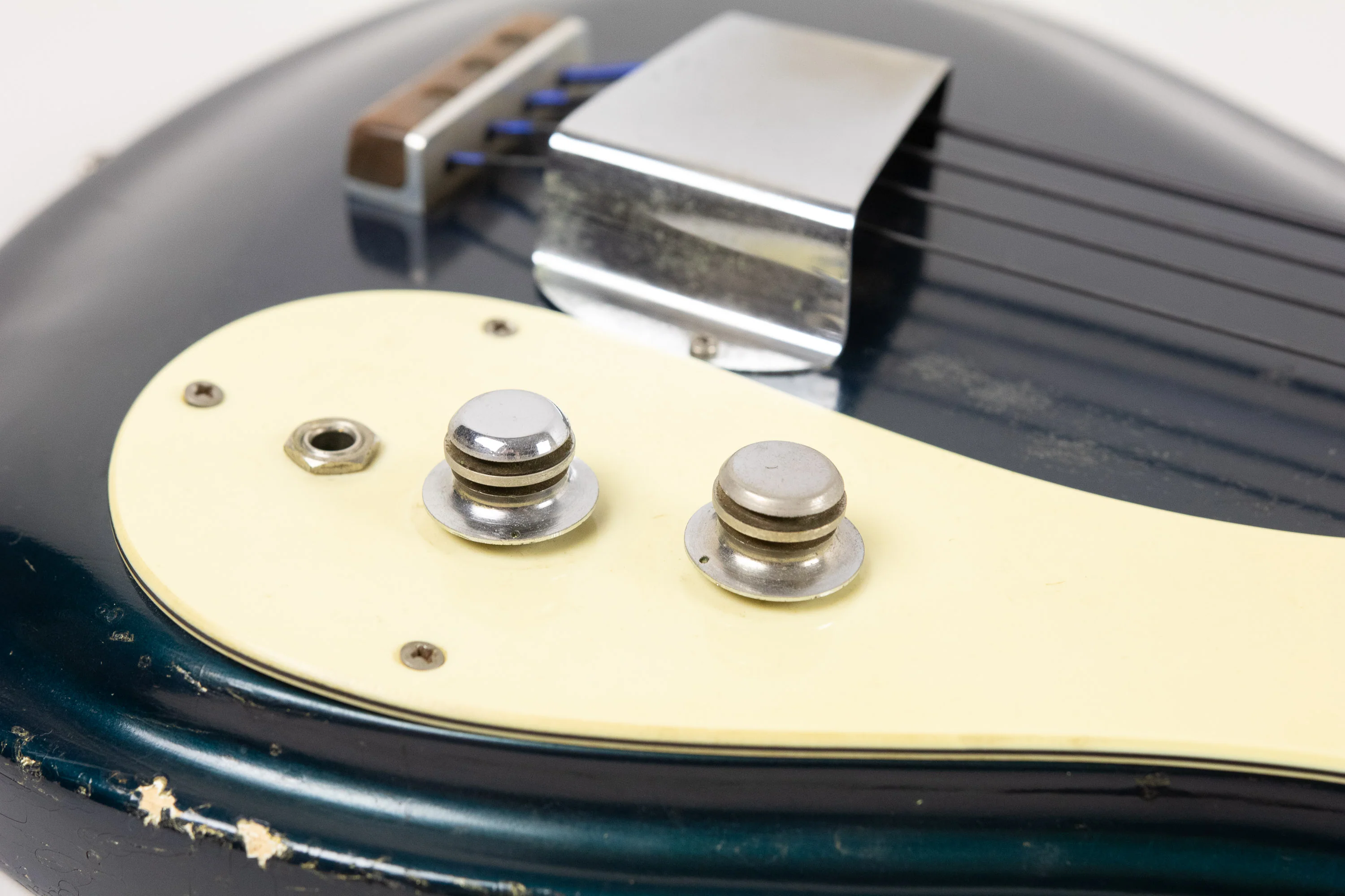 1965/66 Mosrite Ventures Bass, Ink Blue - Image 23