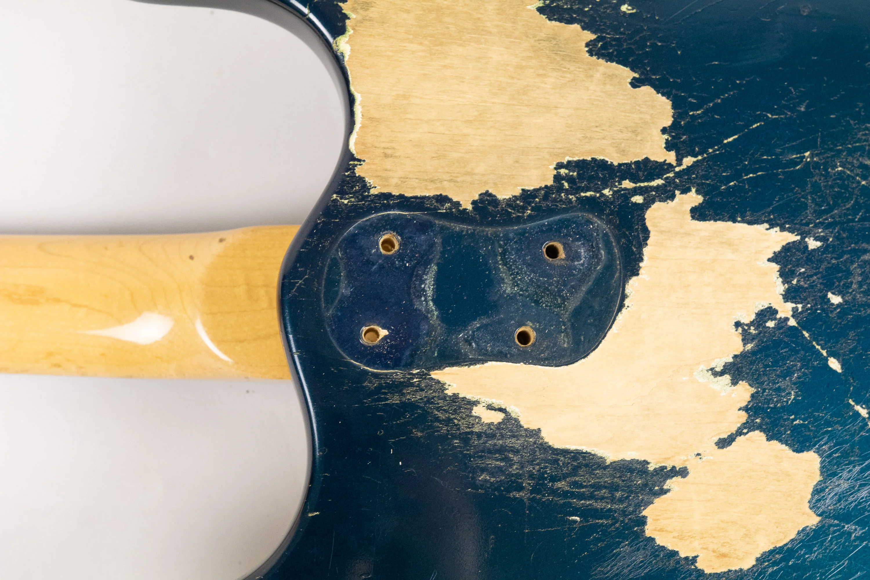 1965/66 Mosrite Ventures Bass, Ink Blue - Image 26