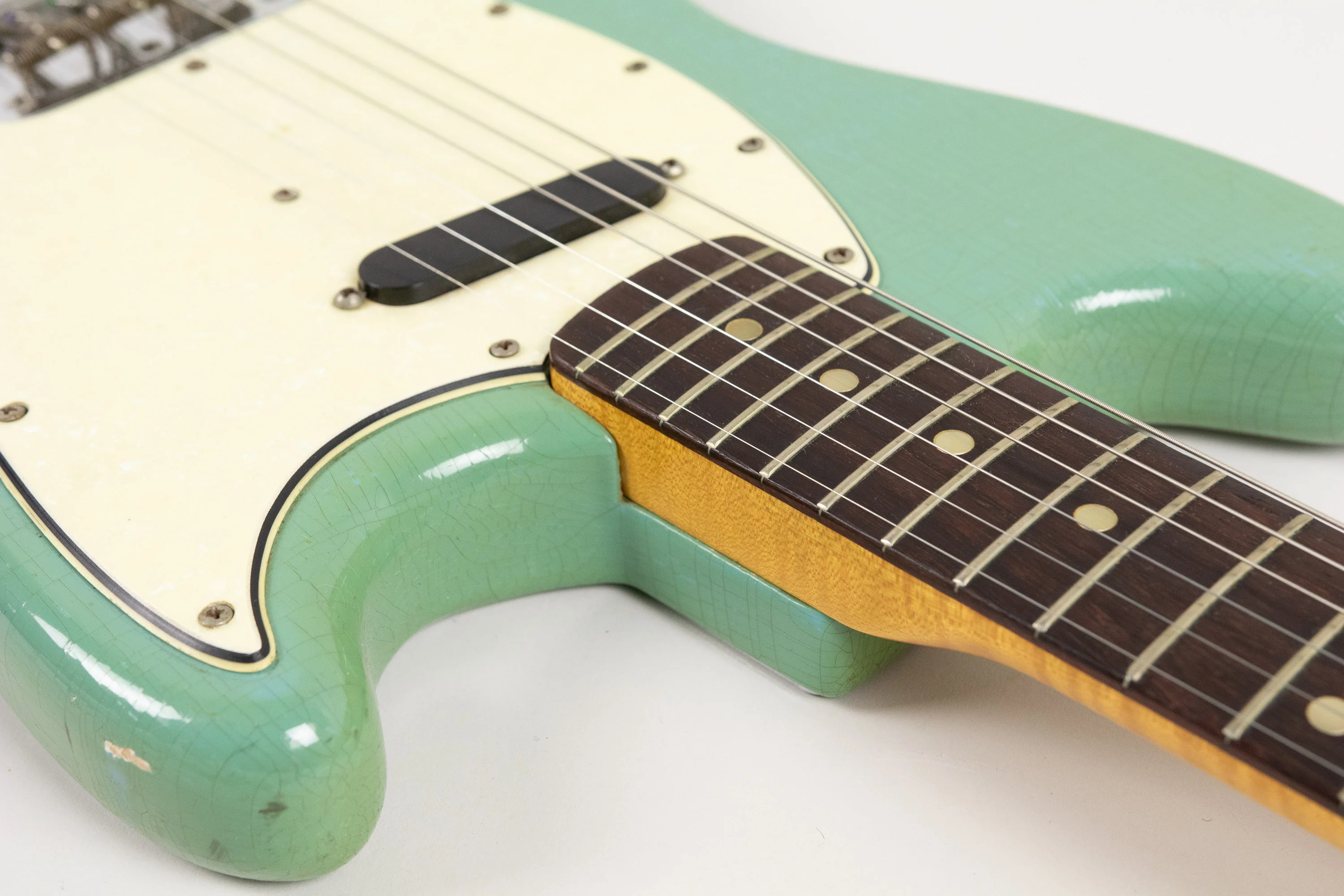 1965 Fender Musicmaster II, Blue - Image 12