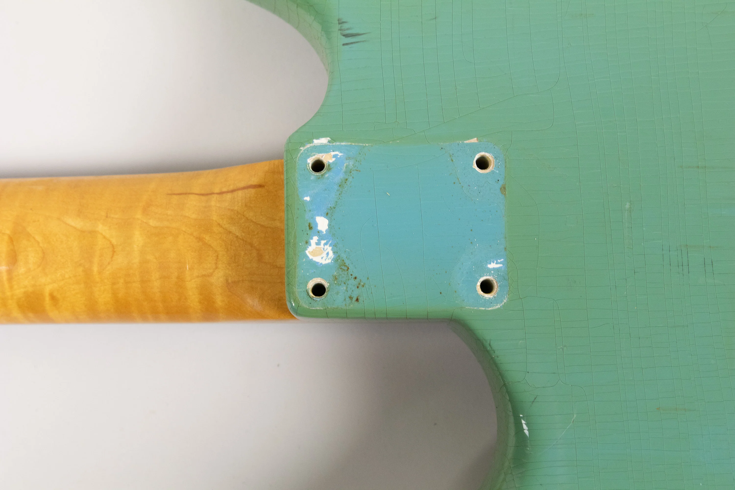 1965 Fender Musicmaster II, Blue - Image 35