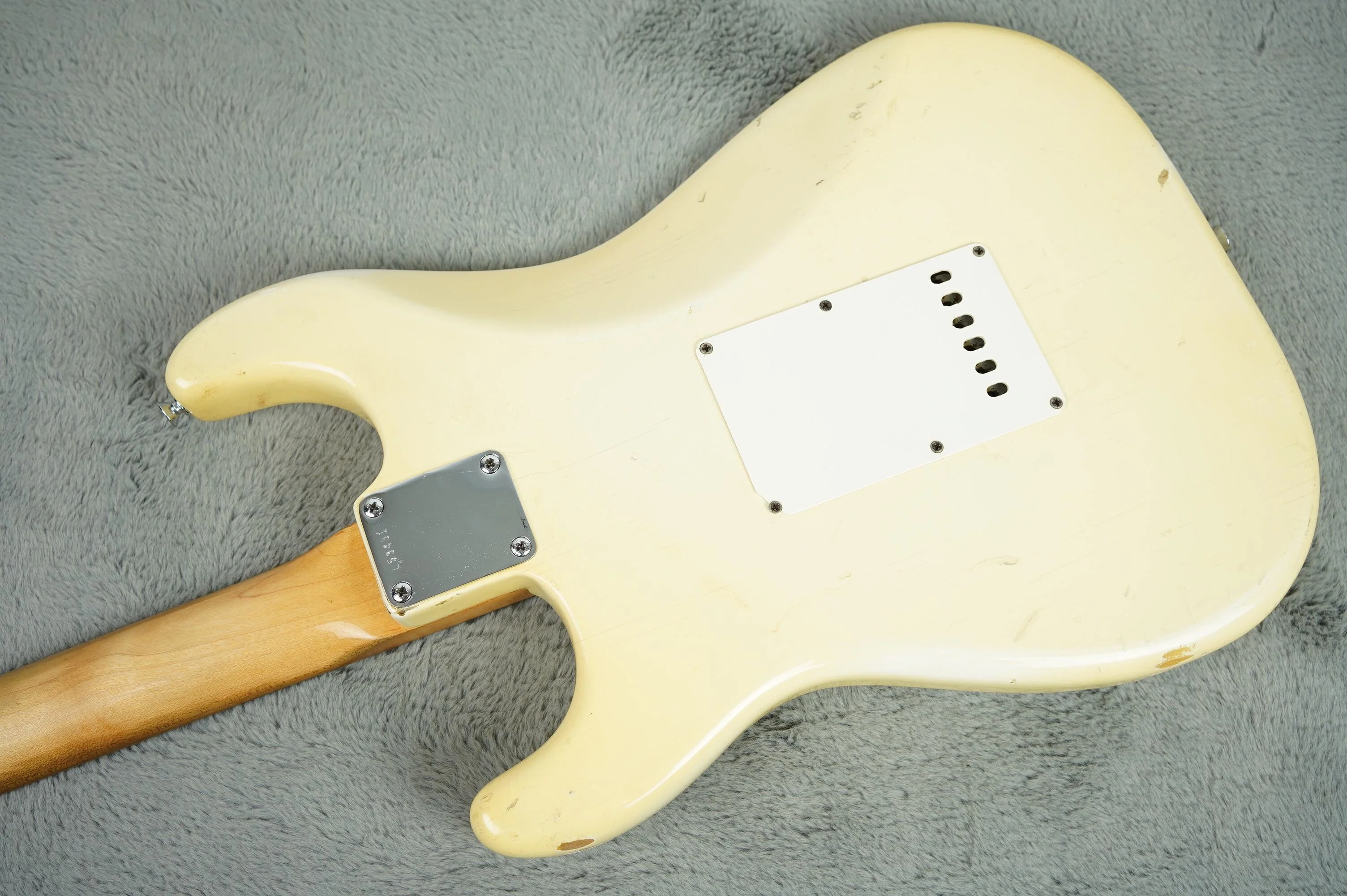 1965 Fender Stratocaster Olympic White ex Buddy Guy + OHSC - Image 11