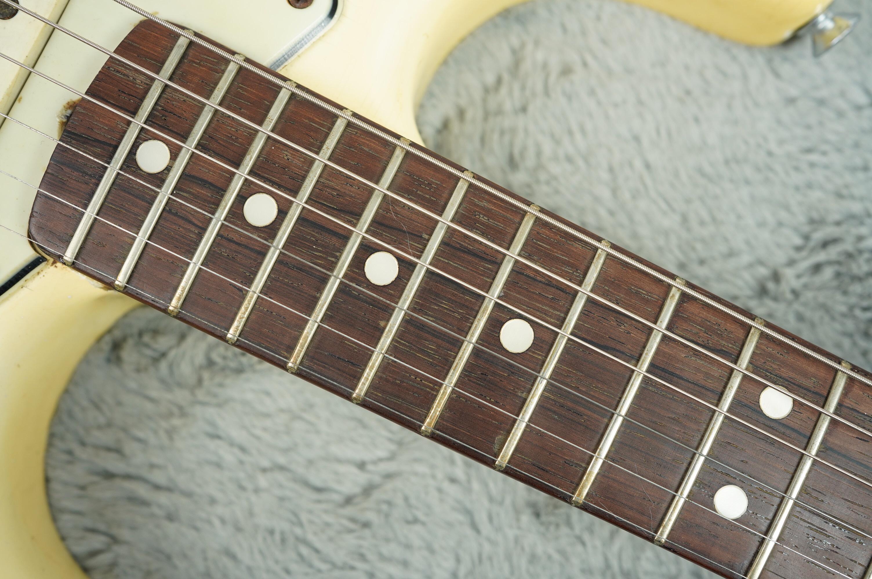 1965 Fender Stratocaster Olympic White ex Buddy Guy + OHSC - Image 16